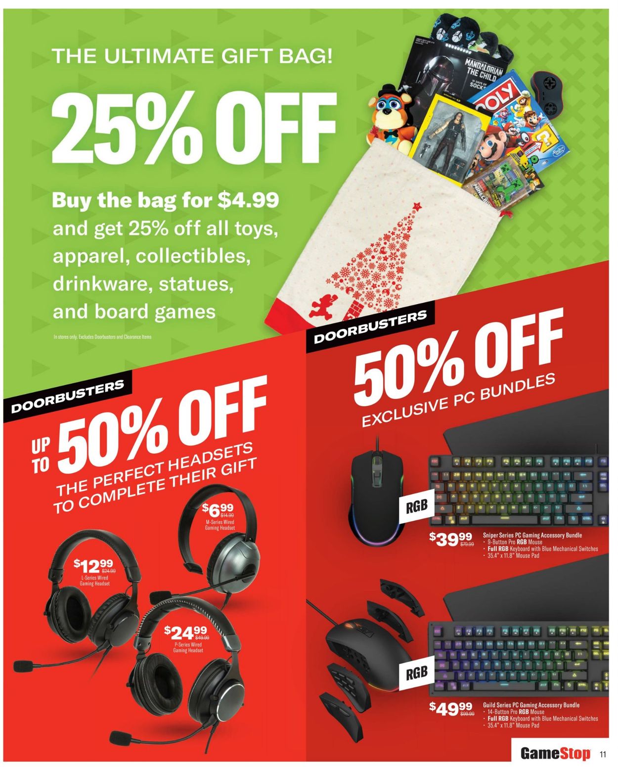Catalogue Game Stop Black Friday 2020 from 11/27/2020