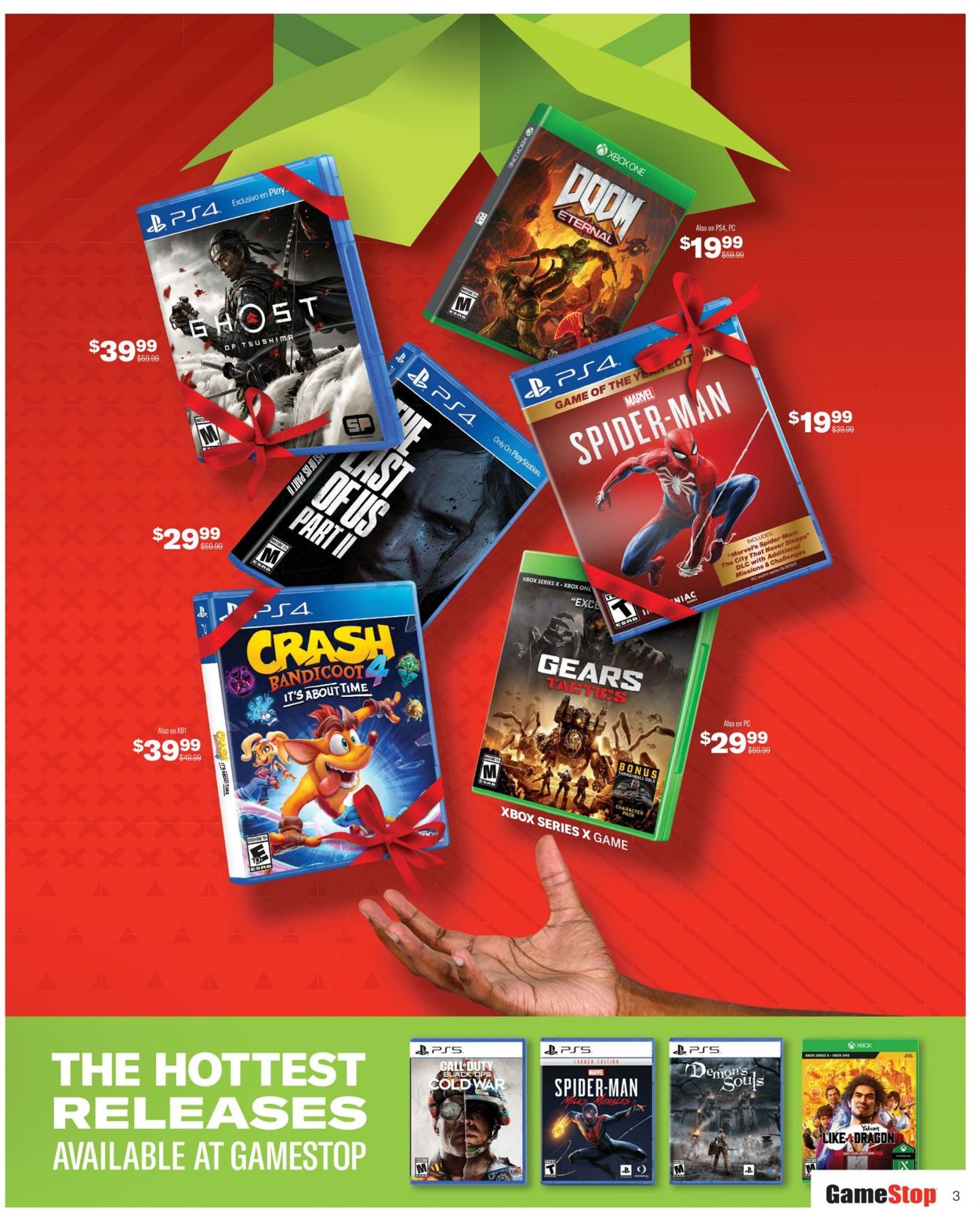 Catalogue Game Stop Black Friday 2020 from 11/26/2020