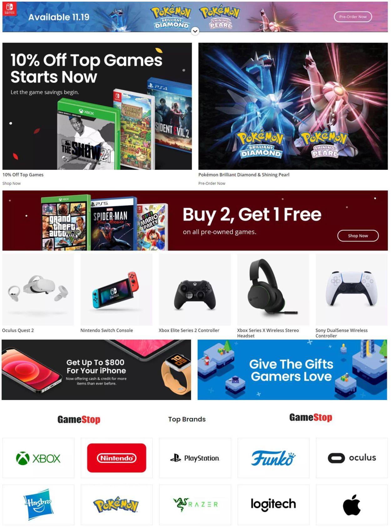 Game Stop weekly-ad