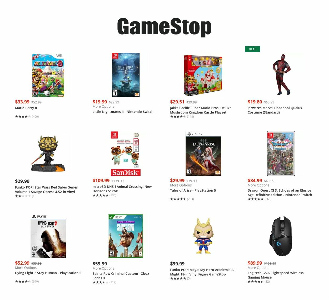 Catalogue Game Stop from 11/02/2022
