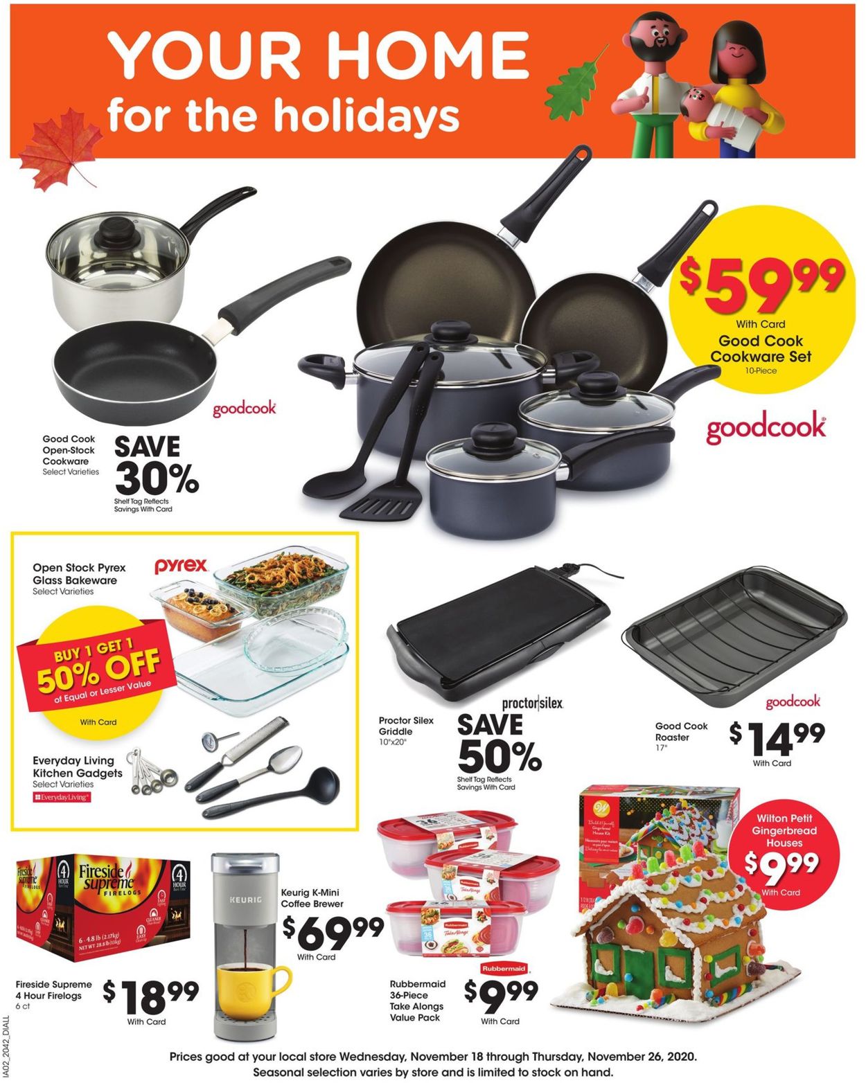 Catalogue Gerbes Super Markets Thanksgiving ad 2020 from 11/18/2020