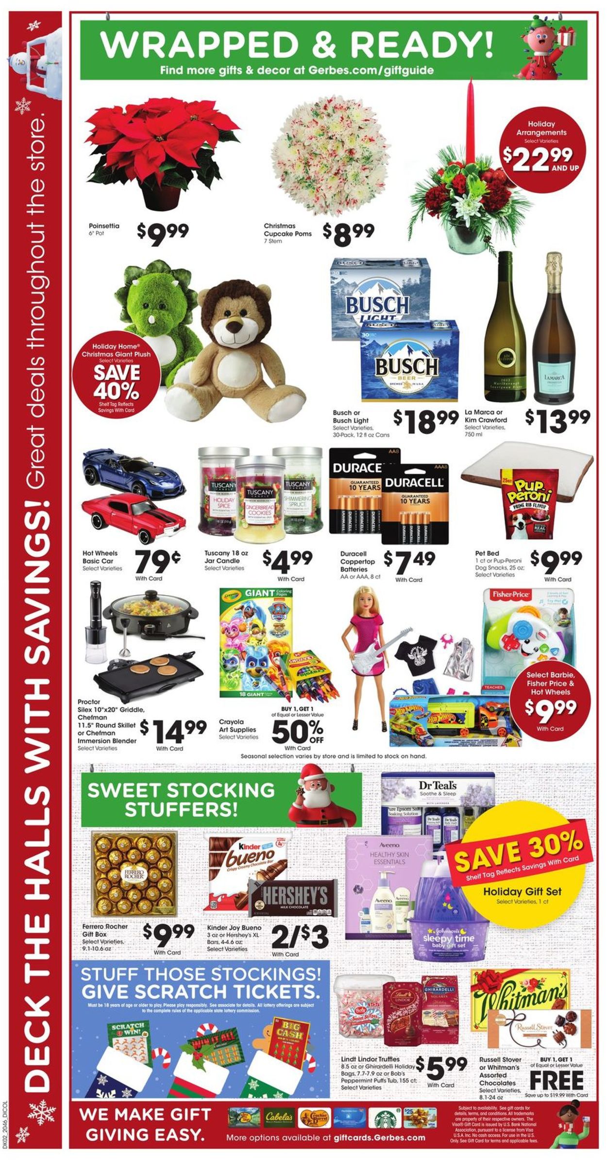 Catalogue Gerbes Super Markets Christmas Ad 2020 from 12/16/2020