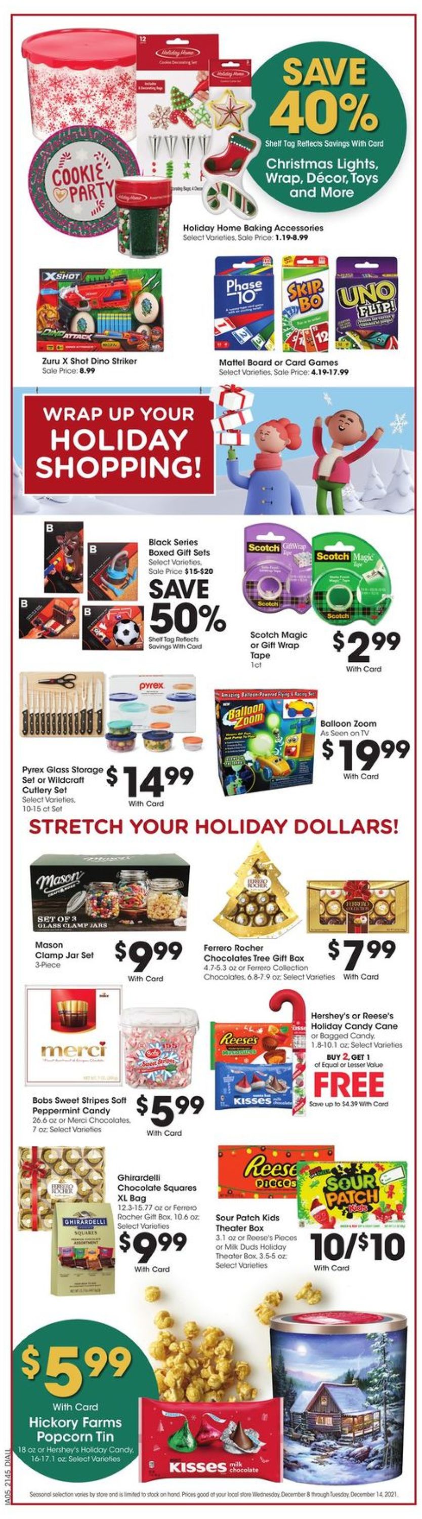 Catalogue Gerbes Super Markets HOLIDAY 2021 from 12/08/2021