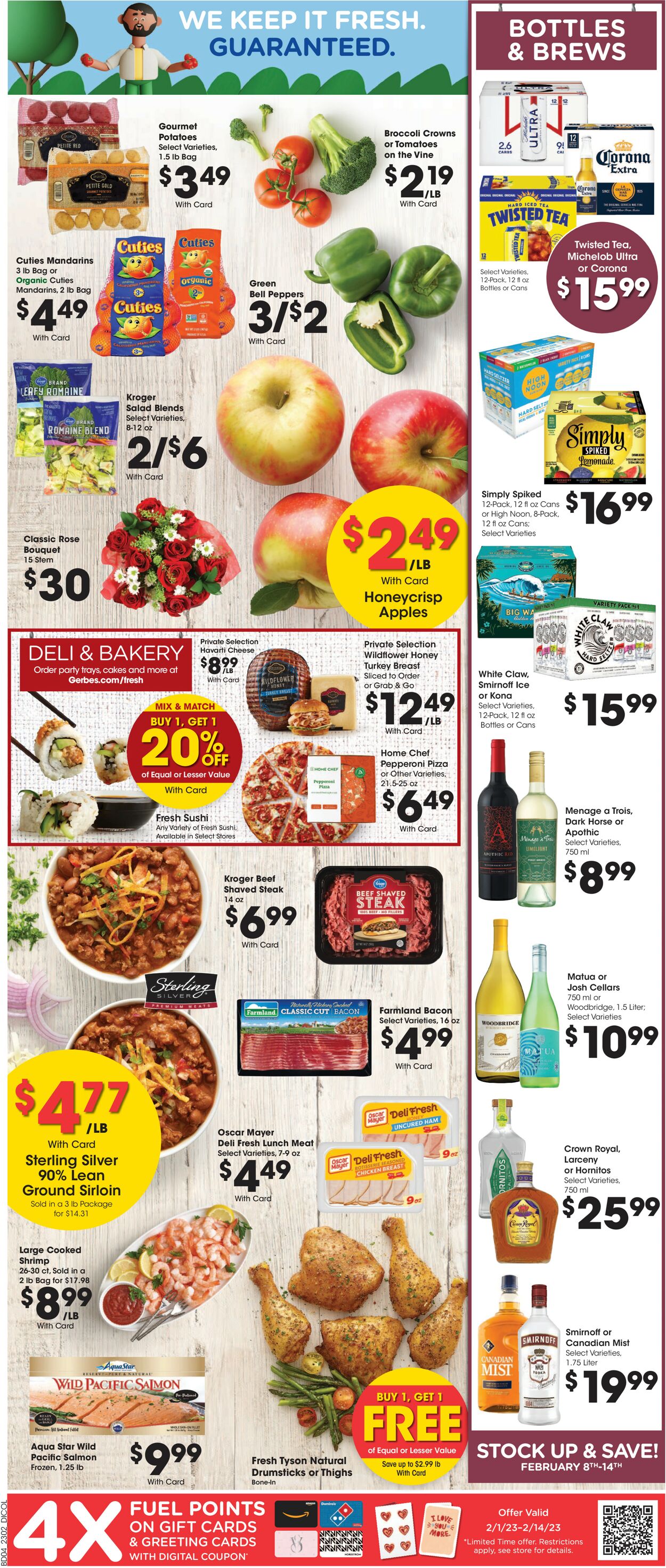 Catalogue Gerbes Super Markets from 02/08/2023