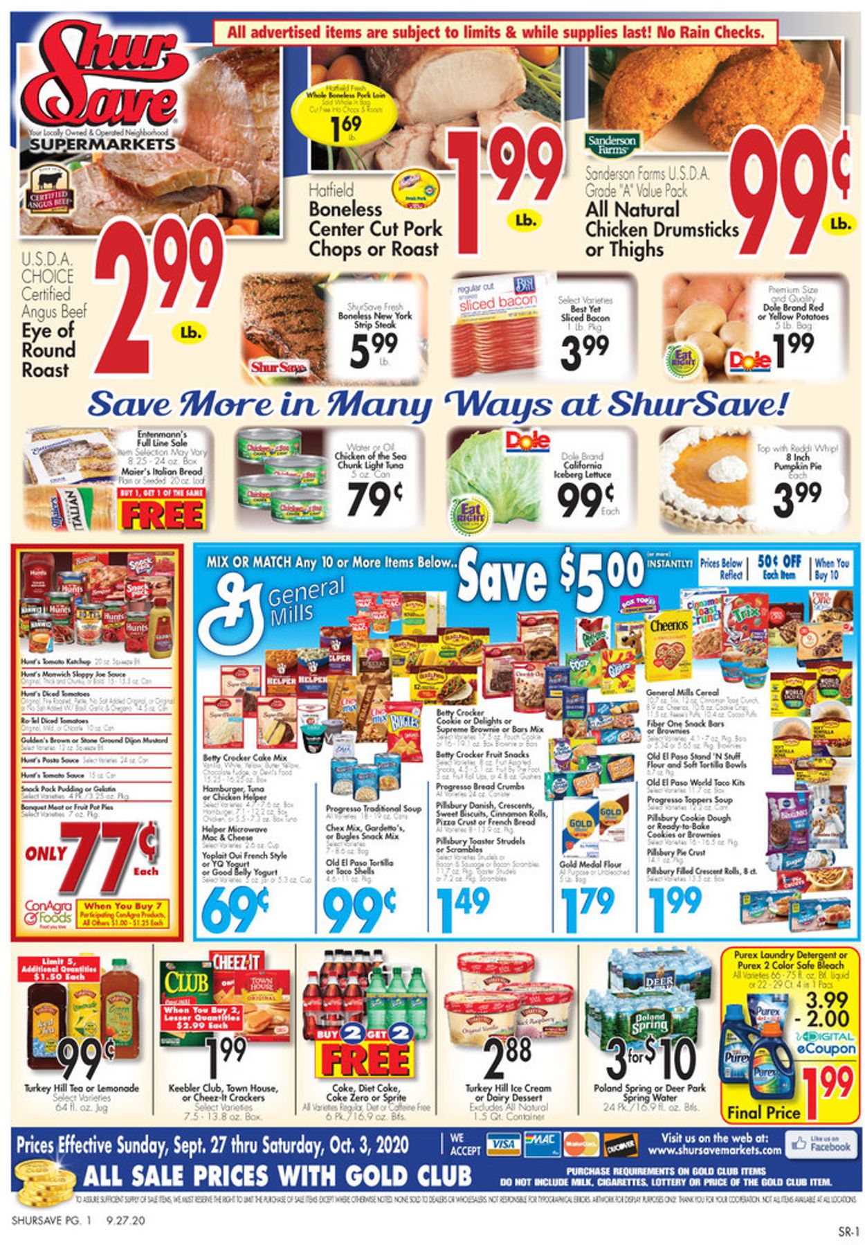 Catalogue Gerrity's Supermarkets from 09/27/2020