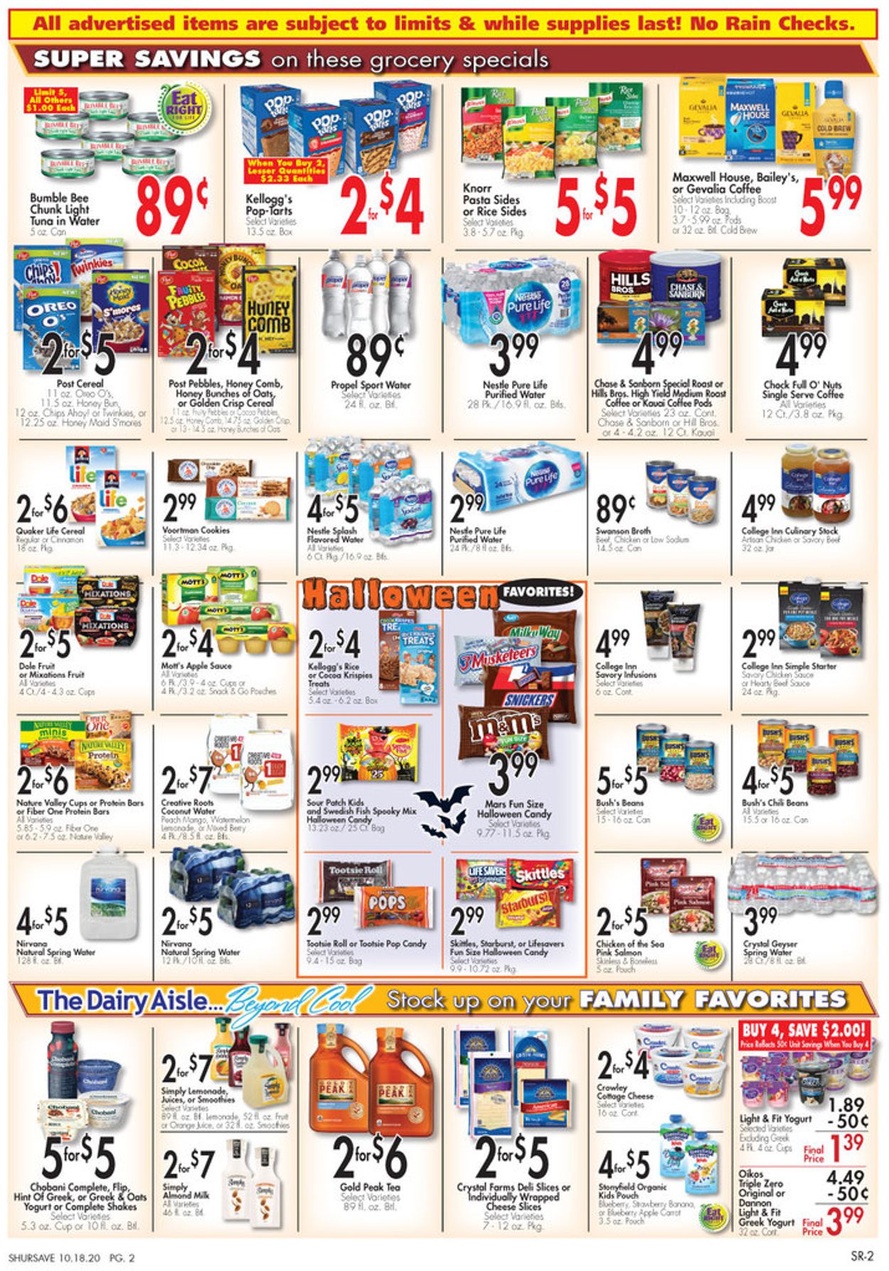 Catalogue Gerrity's Supermarkets from 10/18/2020