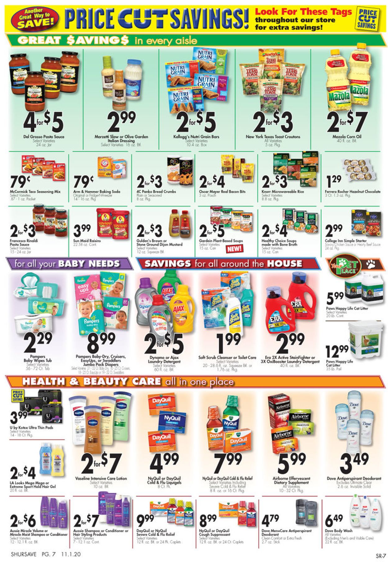Catalogue Gerrity's Supermarkets from 11/01/2020