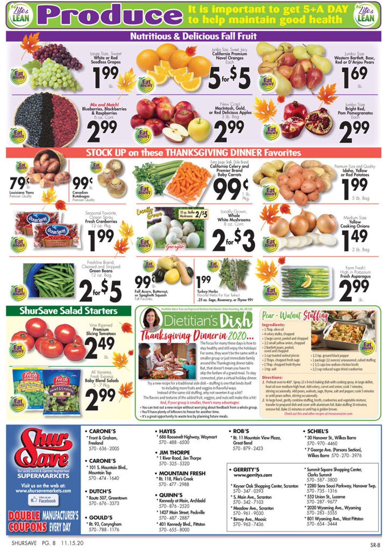Catalogue Gerrity's Supermarkets from 11/15/2020