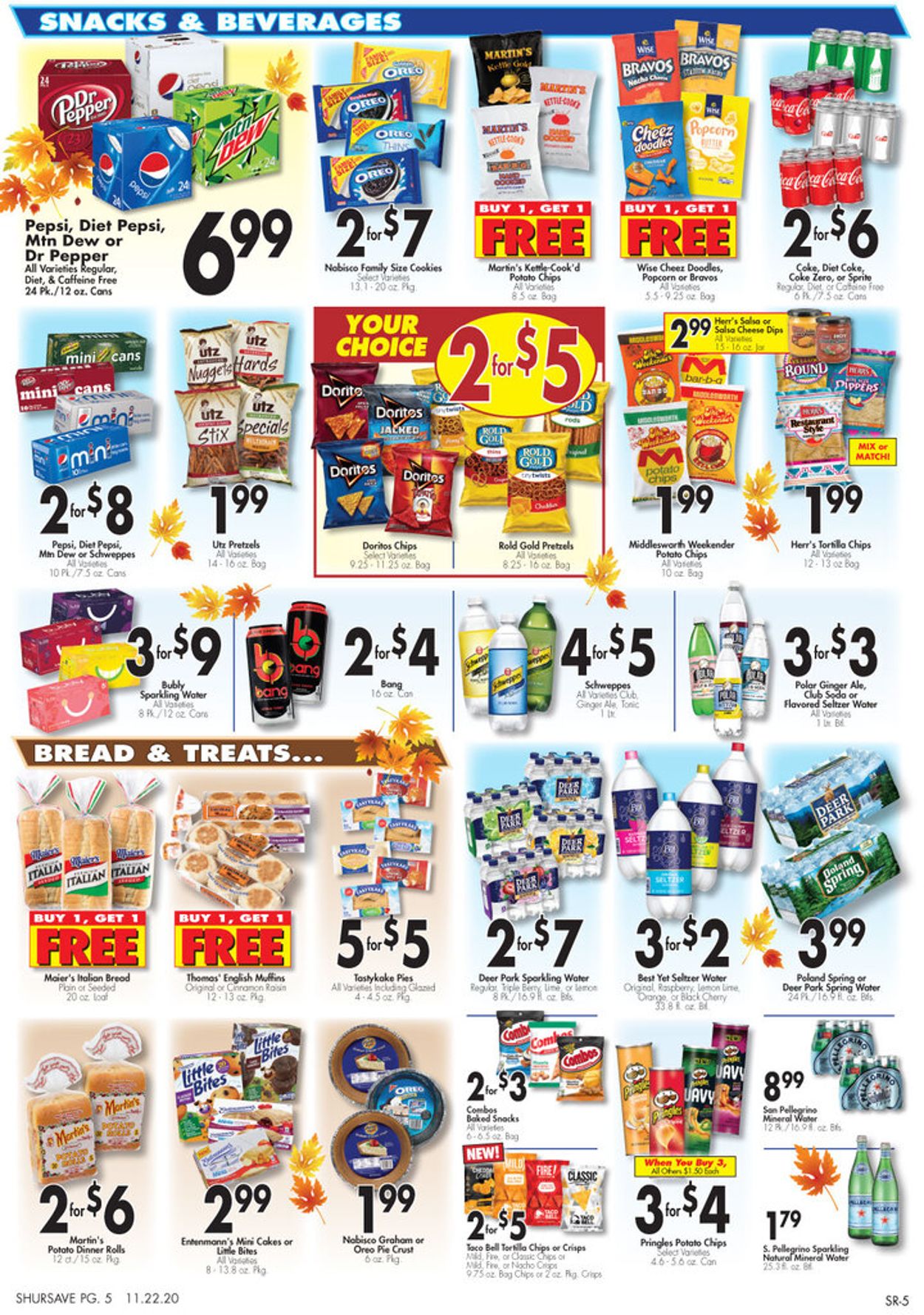 Catalogue Gerrity's Supermarkets Thanksgiving 2020 from 11/22/2020