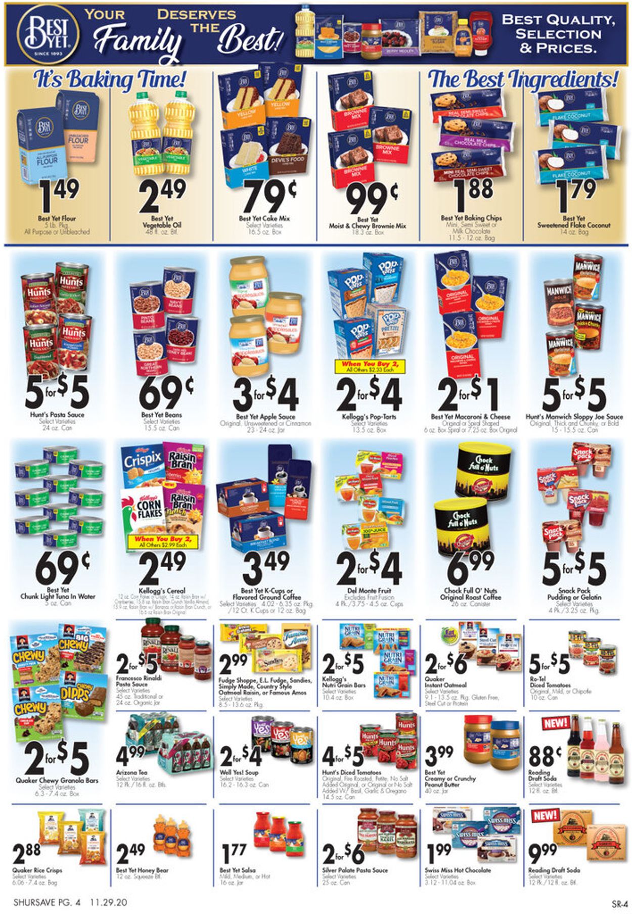 Catalogue Gerrity's Supermarkets - Cyber Monday 2020 from 11/29/2020