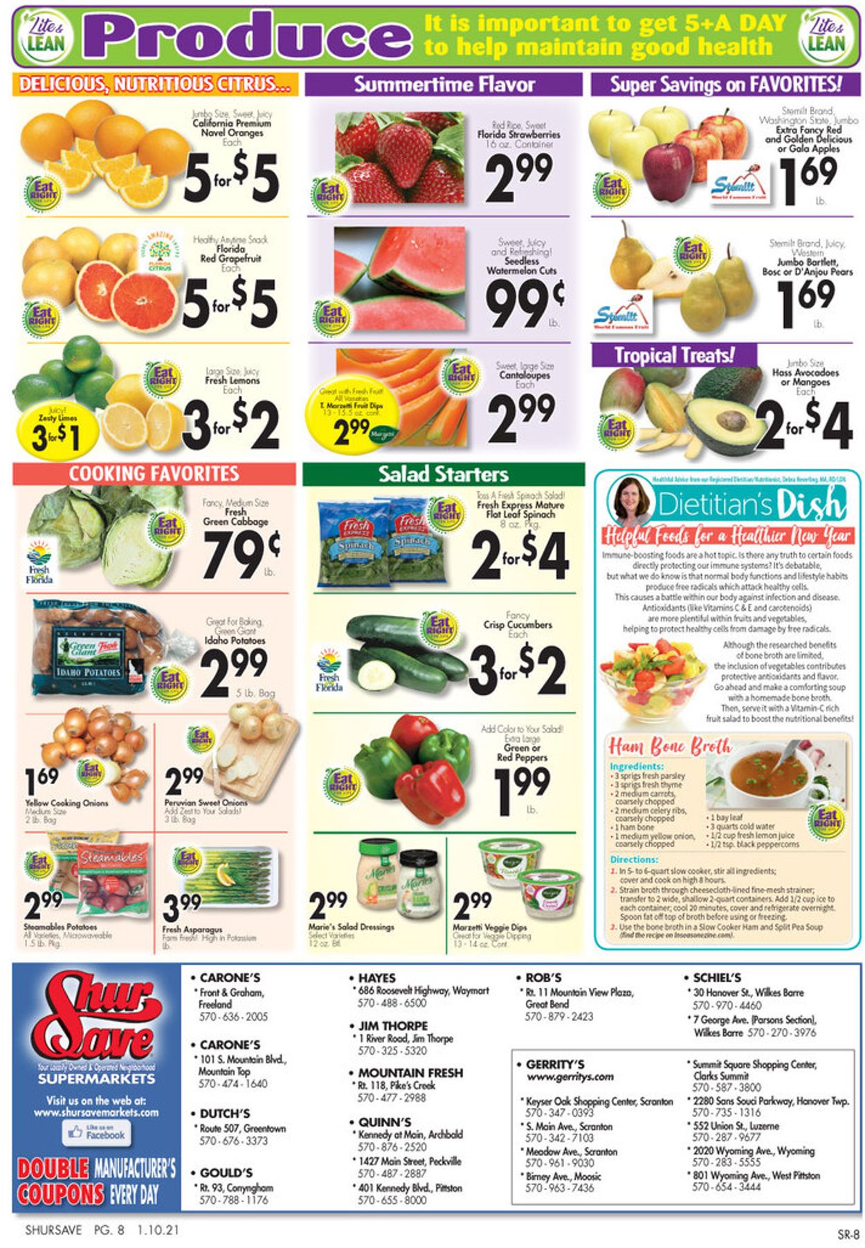 Catalogue Gerrity's Supermarkets from 01/10/2021