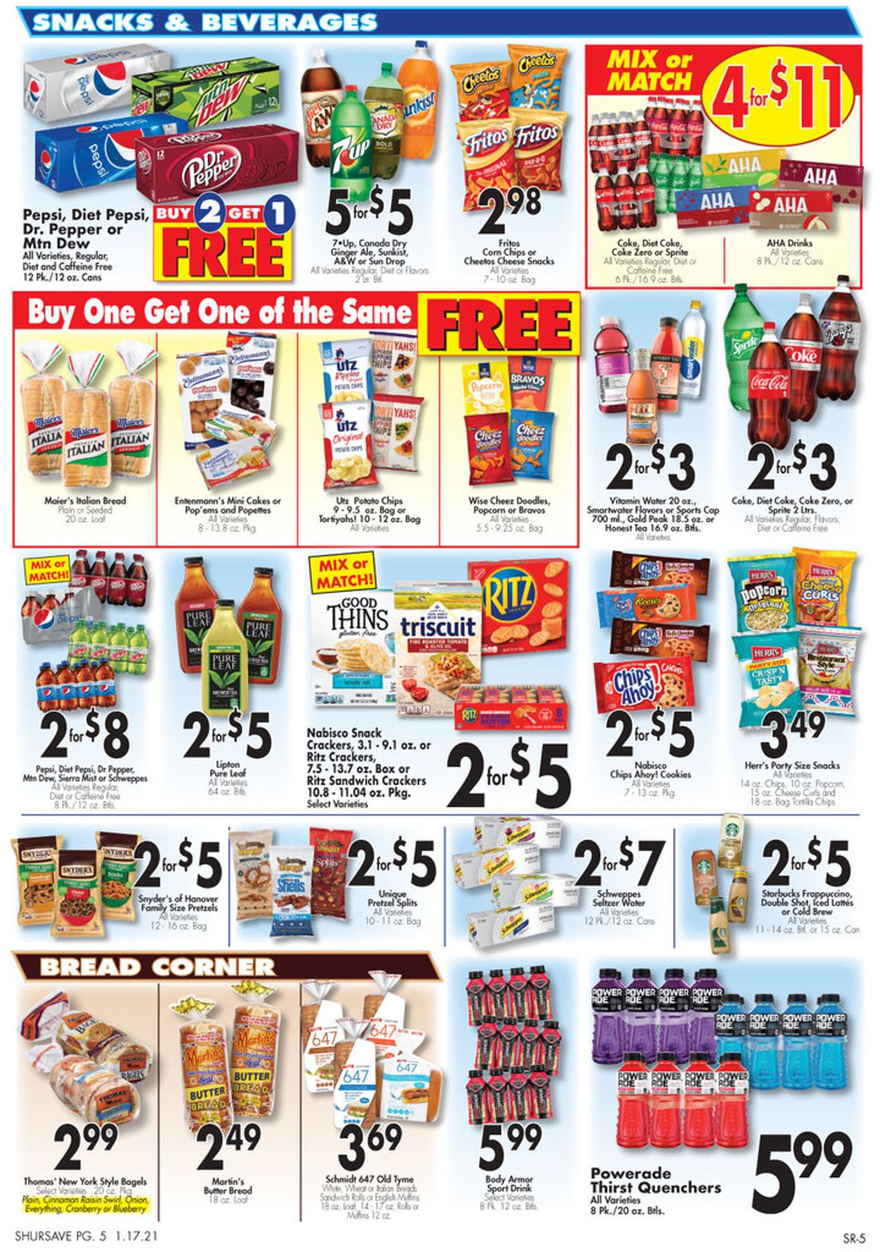 Catalogue Gerrity's Supermarkets from 01/17/2021