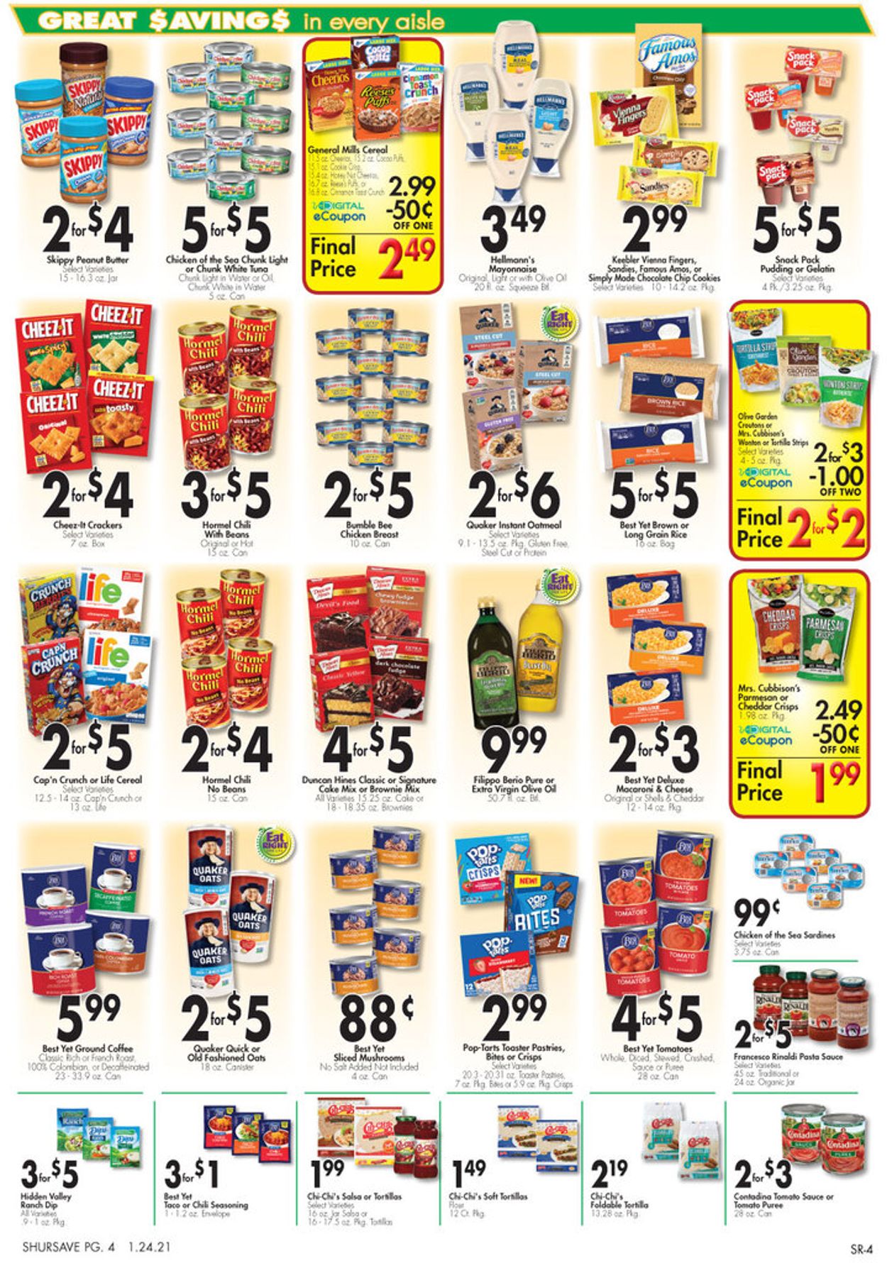 Catalogue Gerrity's Supermarkets from 01/24/2021