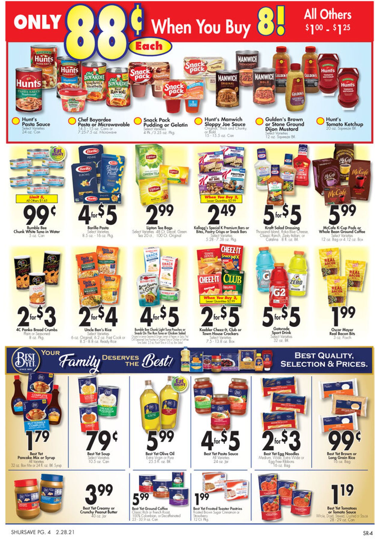 Catalogue Gerrity's Supermarkets from 02/28/2021