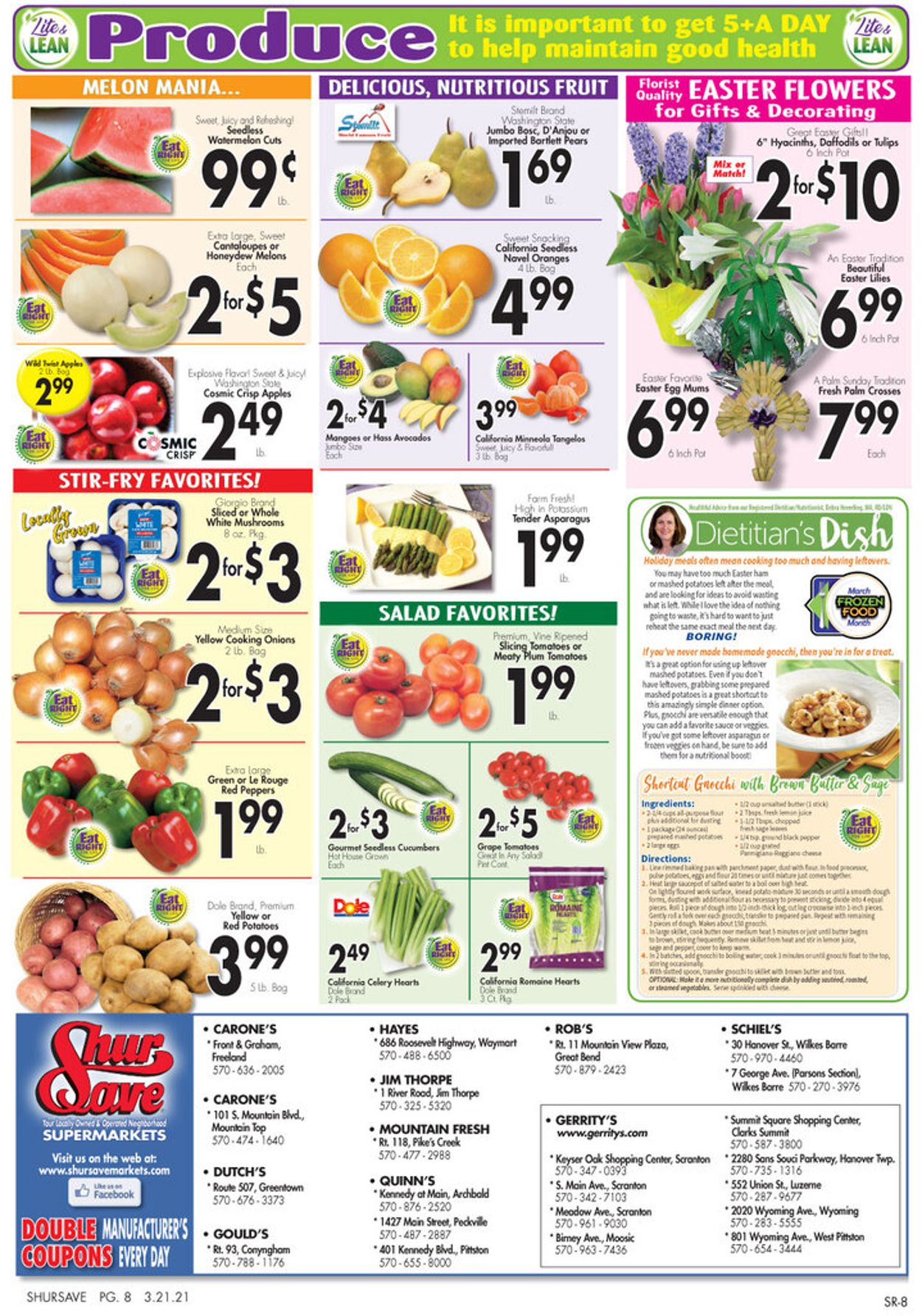 Catalogue Gerrity's Supermarkets from 03/21/2021