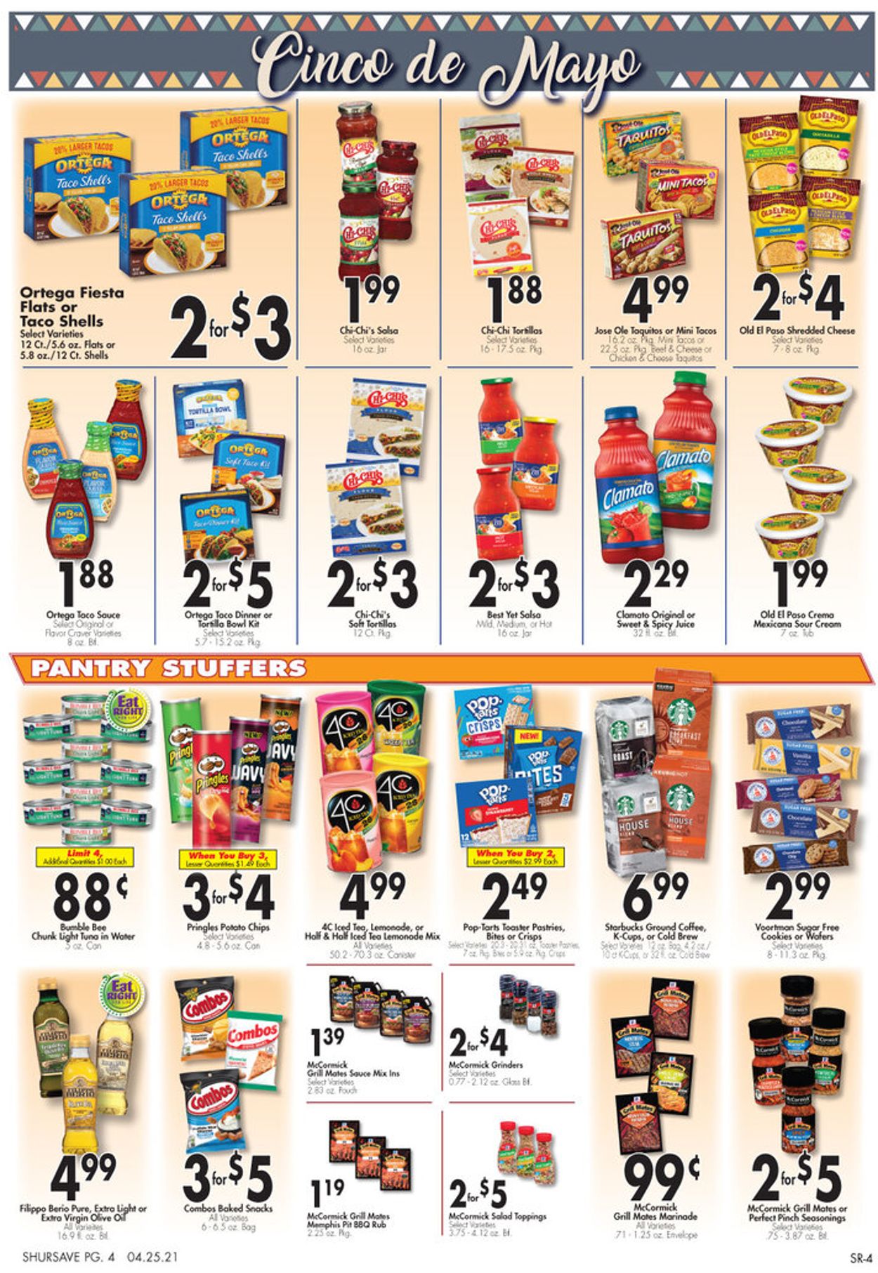 Catalogue Gerrity's Supermarkets from 04/25/2021
