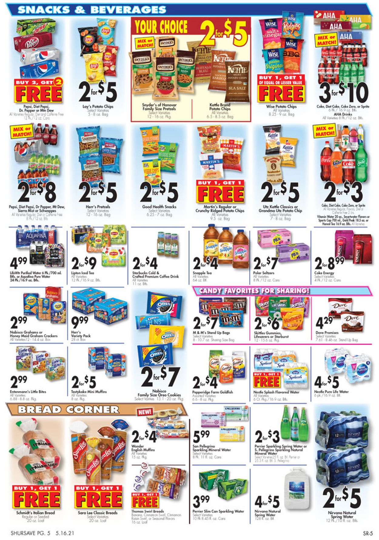 Catalogue Gerrity's Supermarkets from 05/16/2021