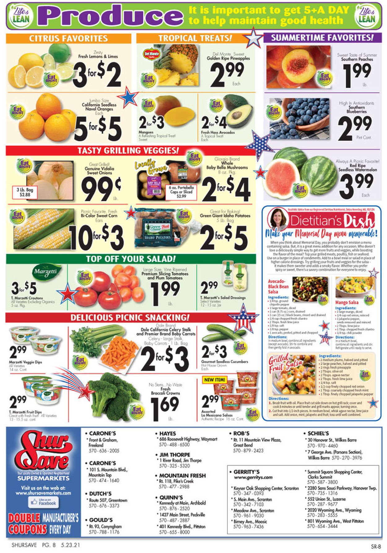 Catalogue Gerrity's Supermarkets from 05/23/2021