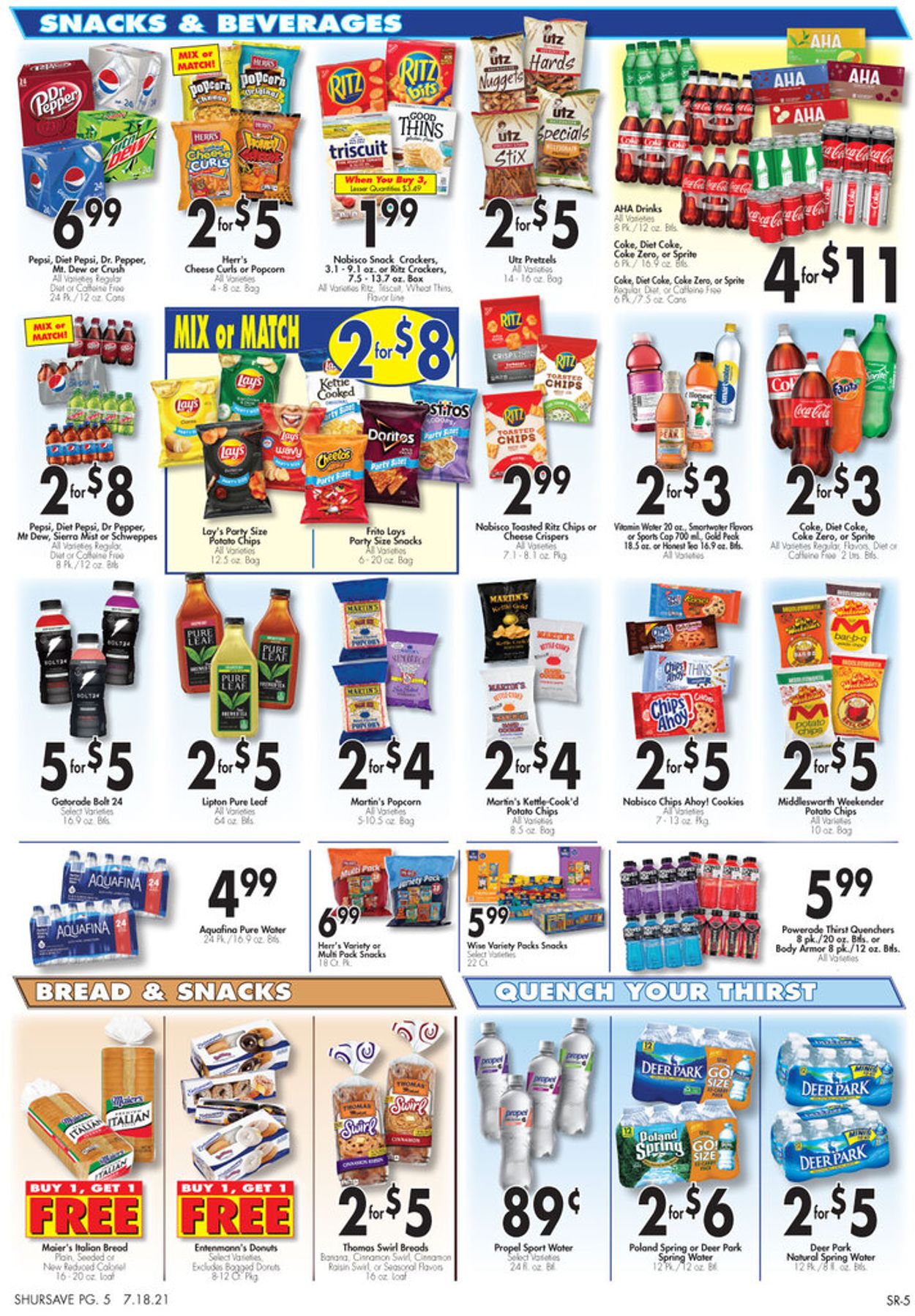 Catalogue Gerrity's Supermarkets from 07/18/2021
