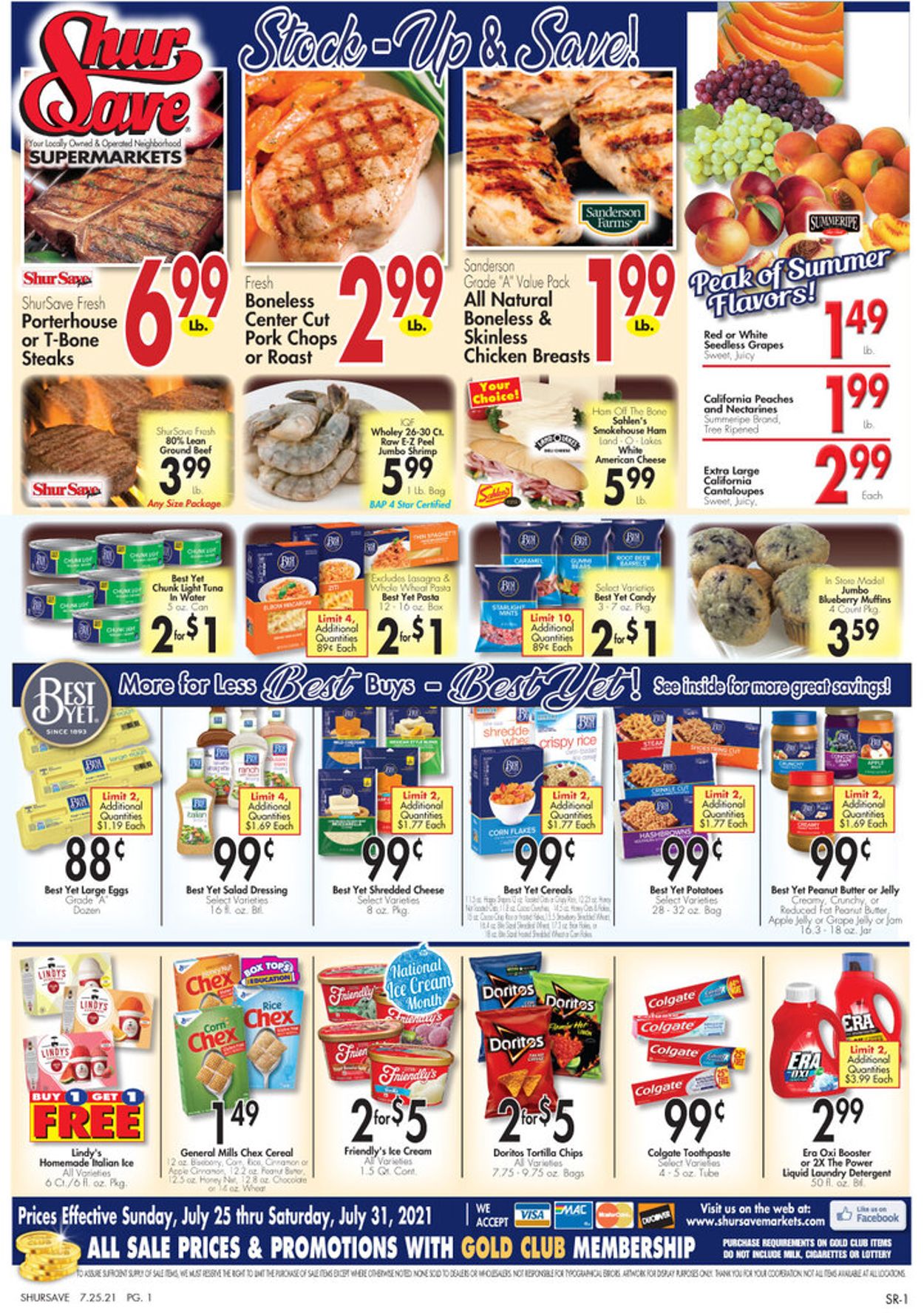 Catalogue Gerrity's Supermarkets from 07/25/2021