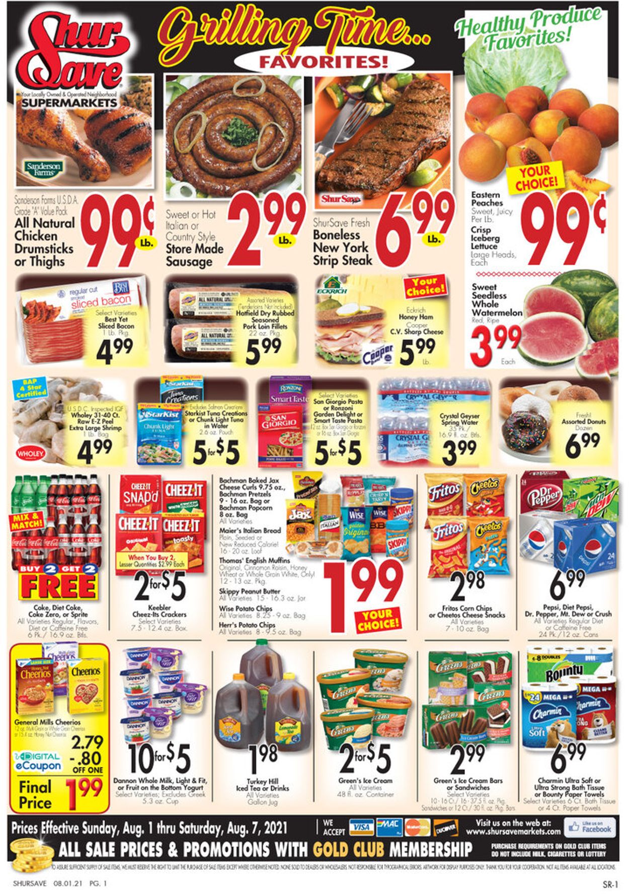 Catalogue Gerrity's Supermarkets from 08/01/2021