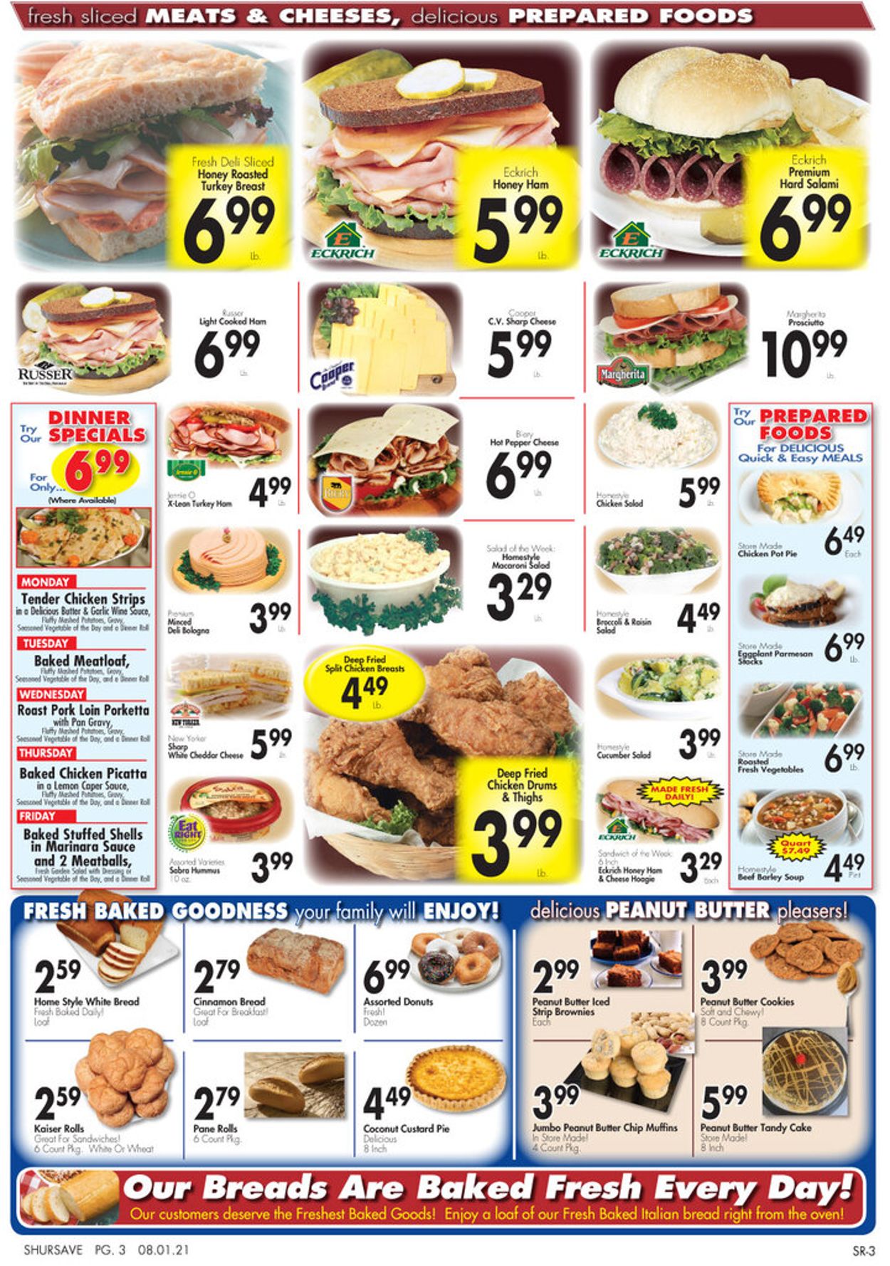 Catalogue Gerrity's Supermarkets from 08/01/2021