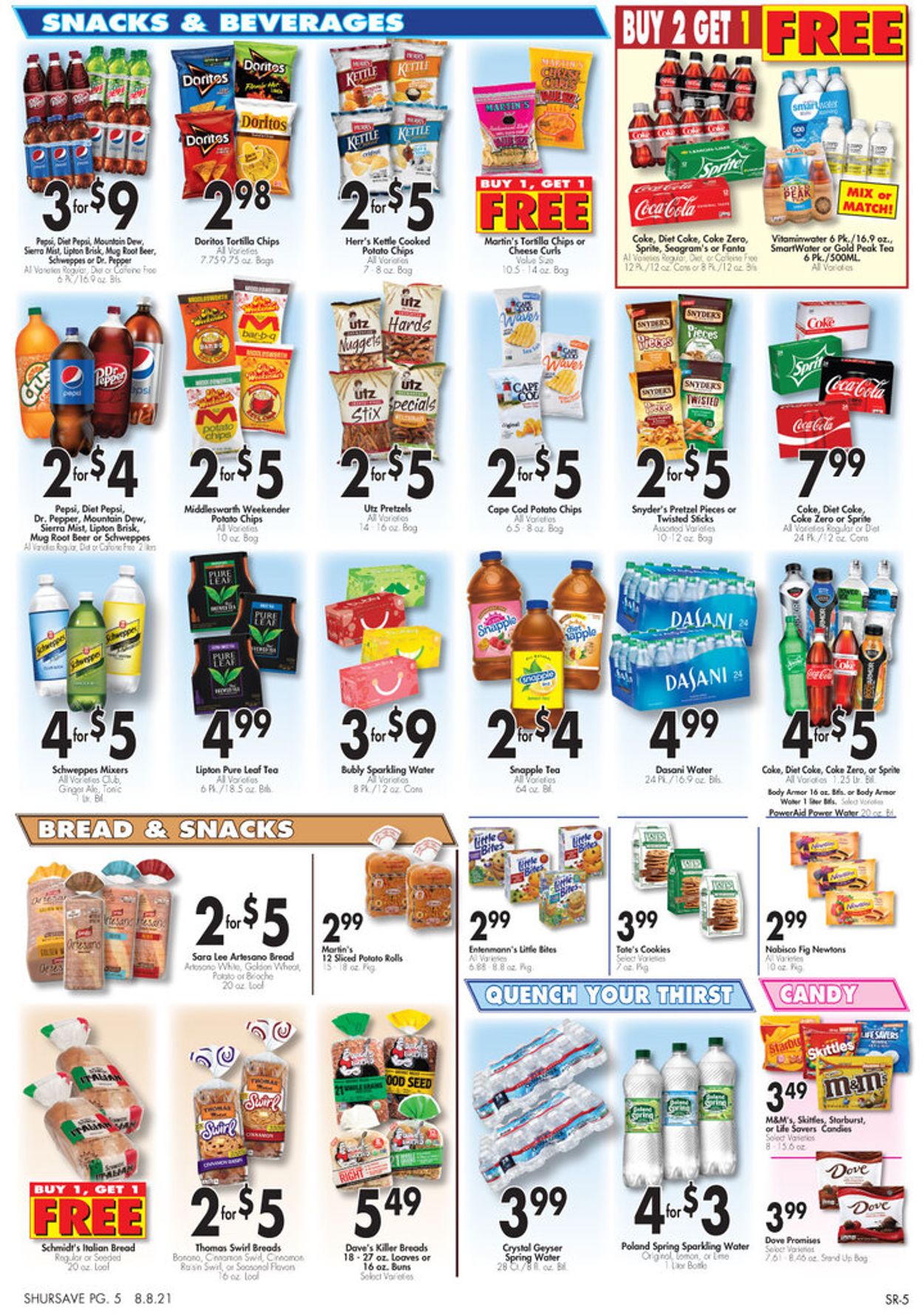 Catalogue Gerrity's Supermarkets from 08/08/2021