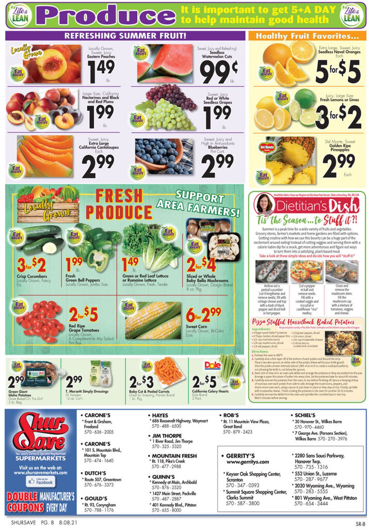Catalogue Gerrity's Supermarkets from 08/08/2021