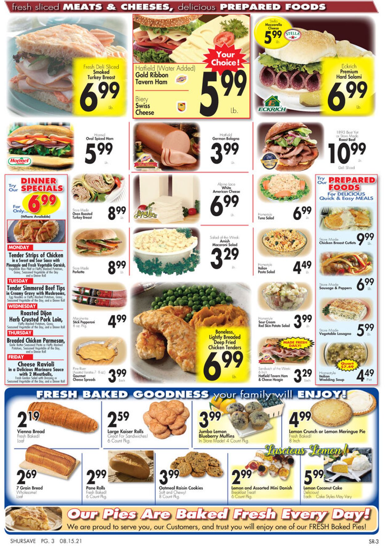 Catalogue Gerrity's Supermarkets from 08/15/2021
