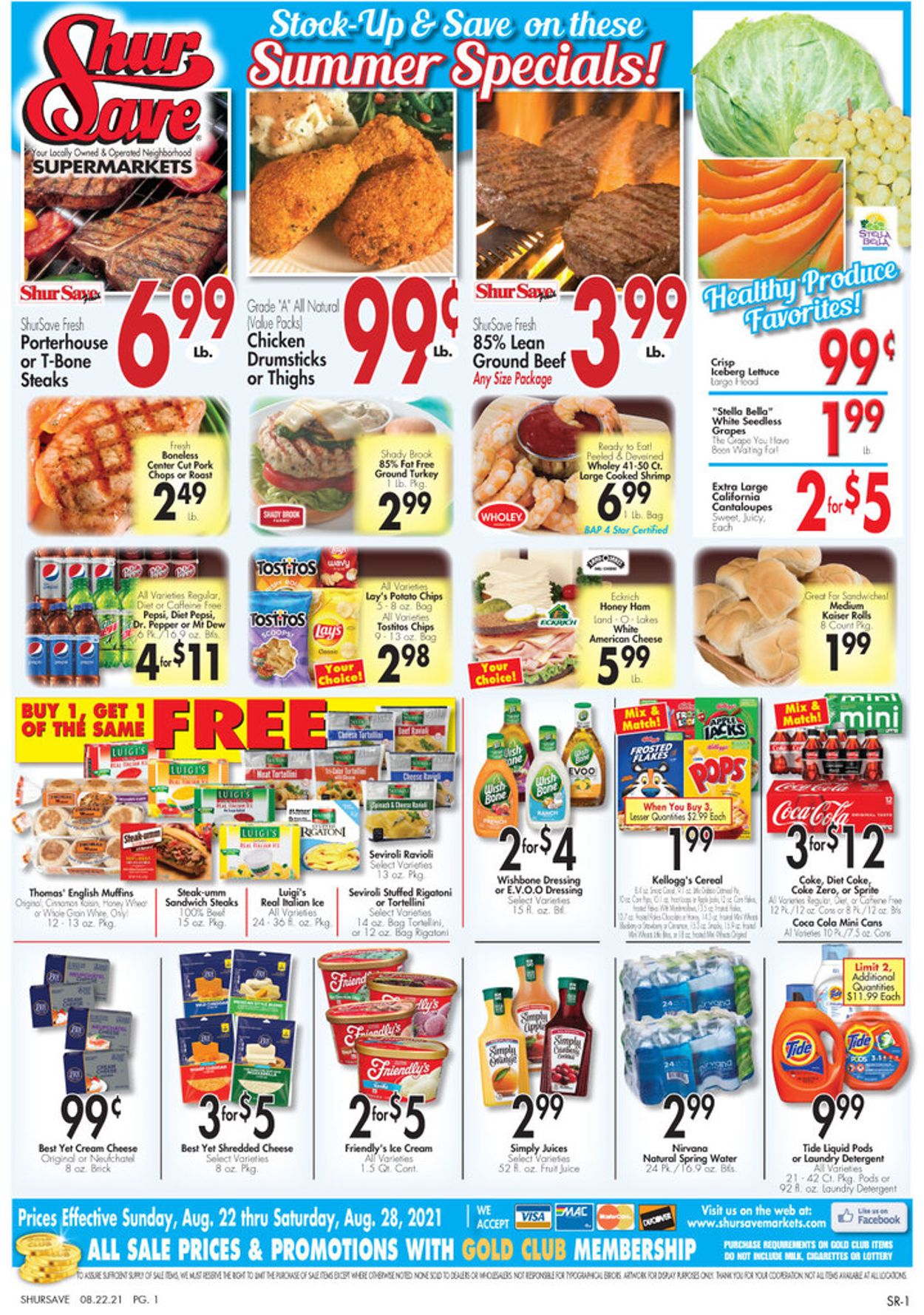 Catalogue Gerrity's Supermarkets from 08/22/2021