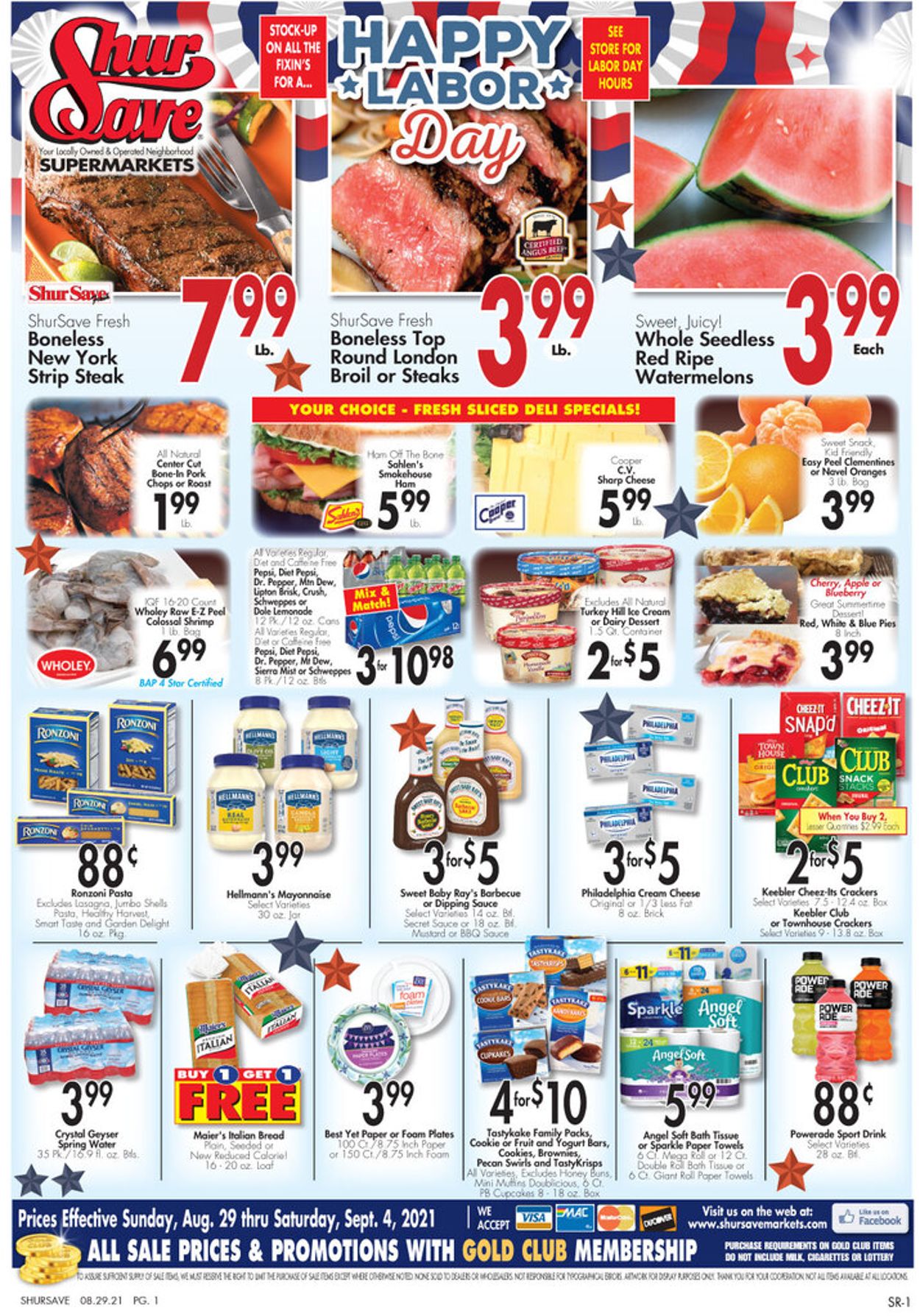 Catalogue Gerrity's Supermarkets from 08/29/2021