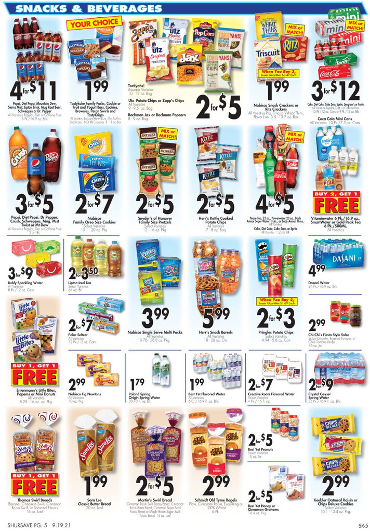 Catalogue Gerrity's Supermarkets from 09/19/2021