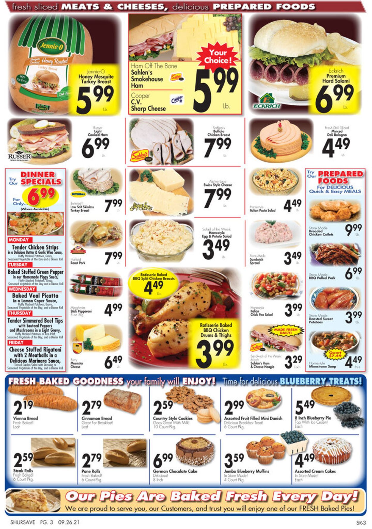 Catalogue Gerrity's Supermarkets from 09/26/2021