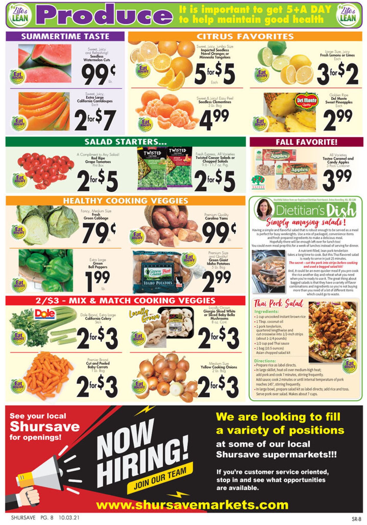 Catalogue Gerrity's Supermarkets from 10/03/2021