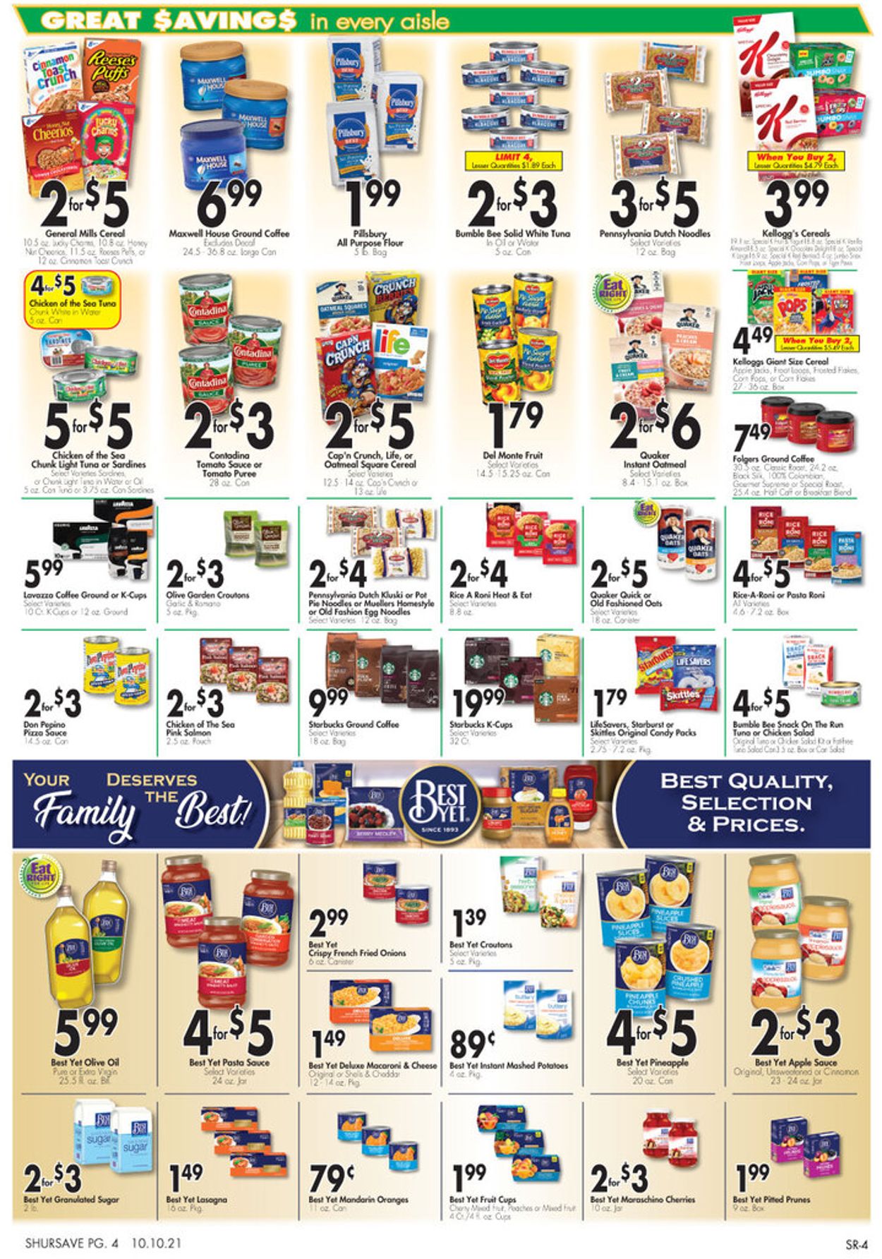 Catalogue Gerrity's Supermarkets from 10/10/2021