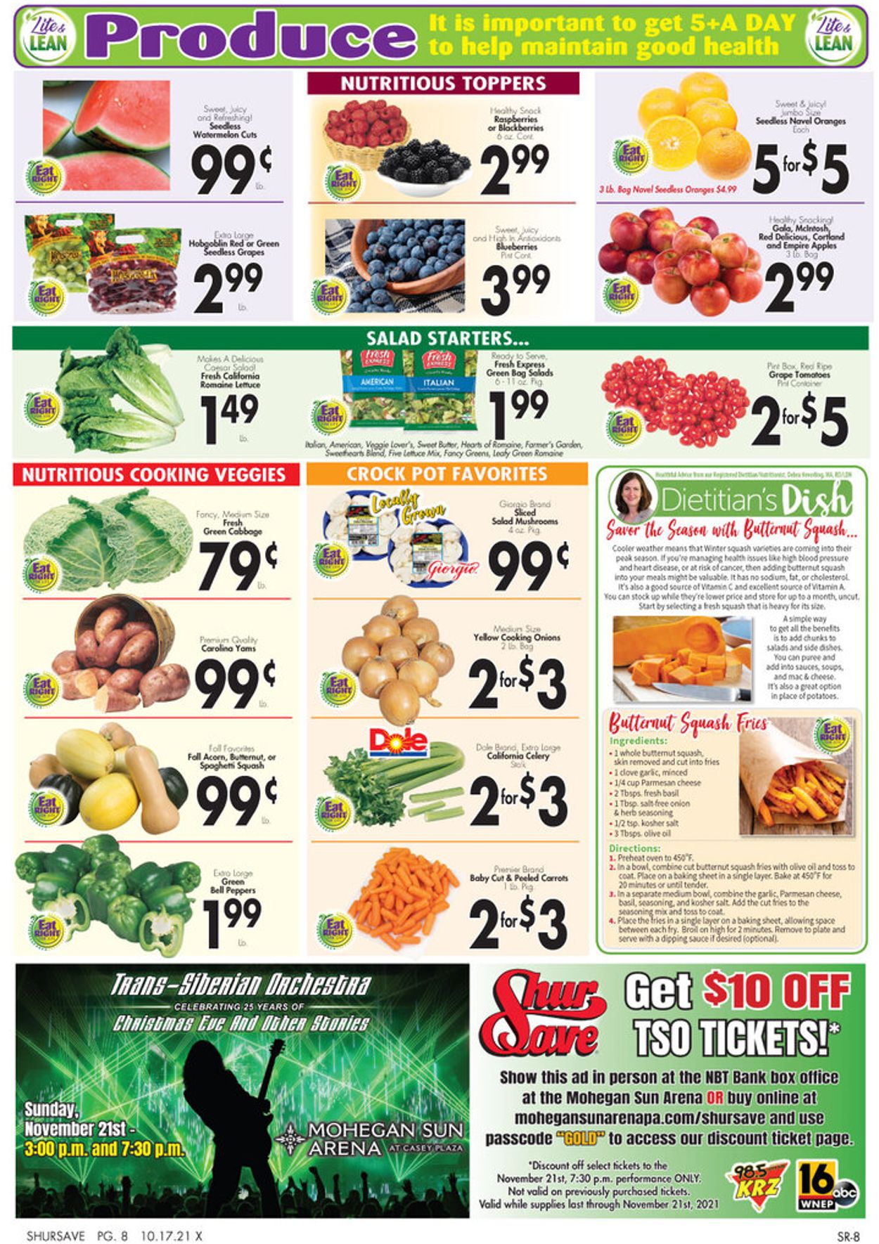 Catalogue Gerrity's Supermarkets from 10/17/2021