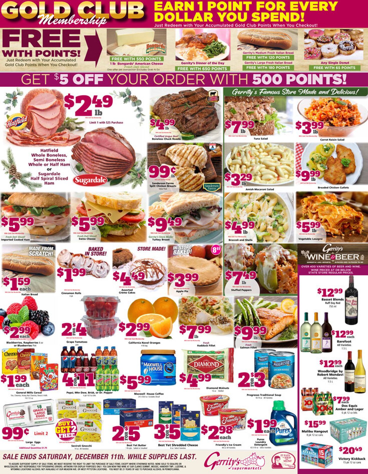 Catalogue Gerrity's Supermarkets CHRISTMAS 2021 from 12/05/2021