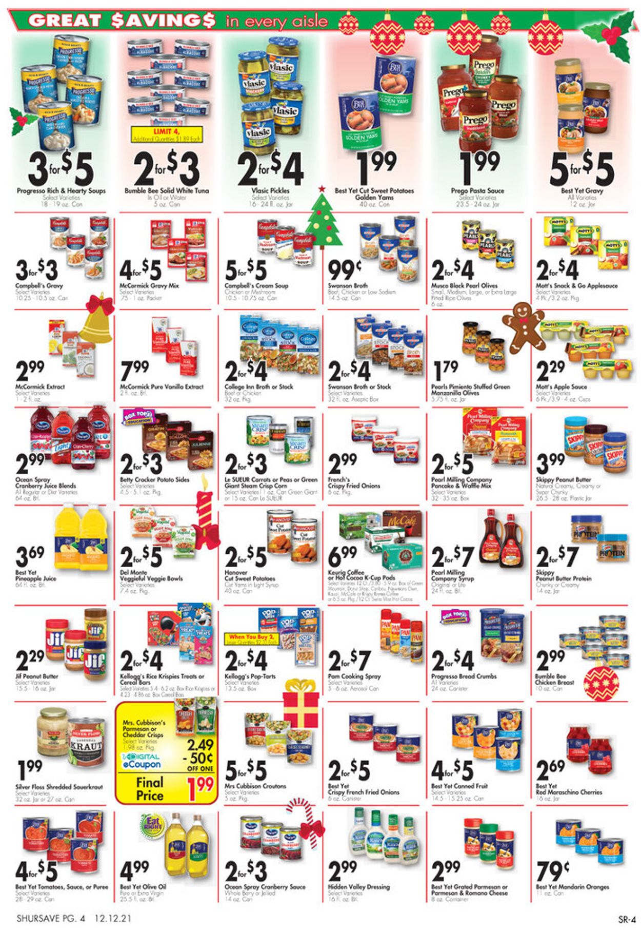 Catalogue Gerrity's Supermarkets CHRISTMAS 2021 from 12/12/2021