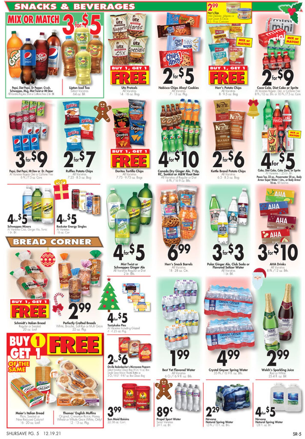 Catalogue Gerrity's Supermarkets CHRISTMAS 2021 from 12/19/2021
