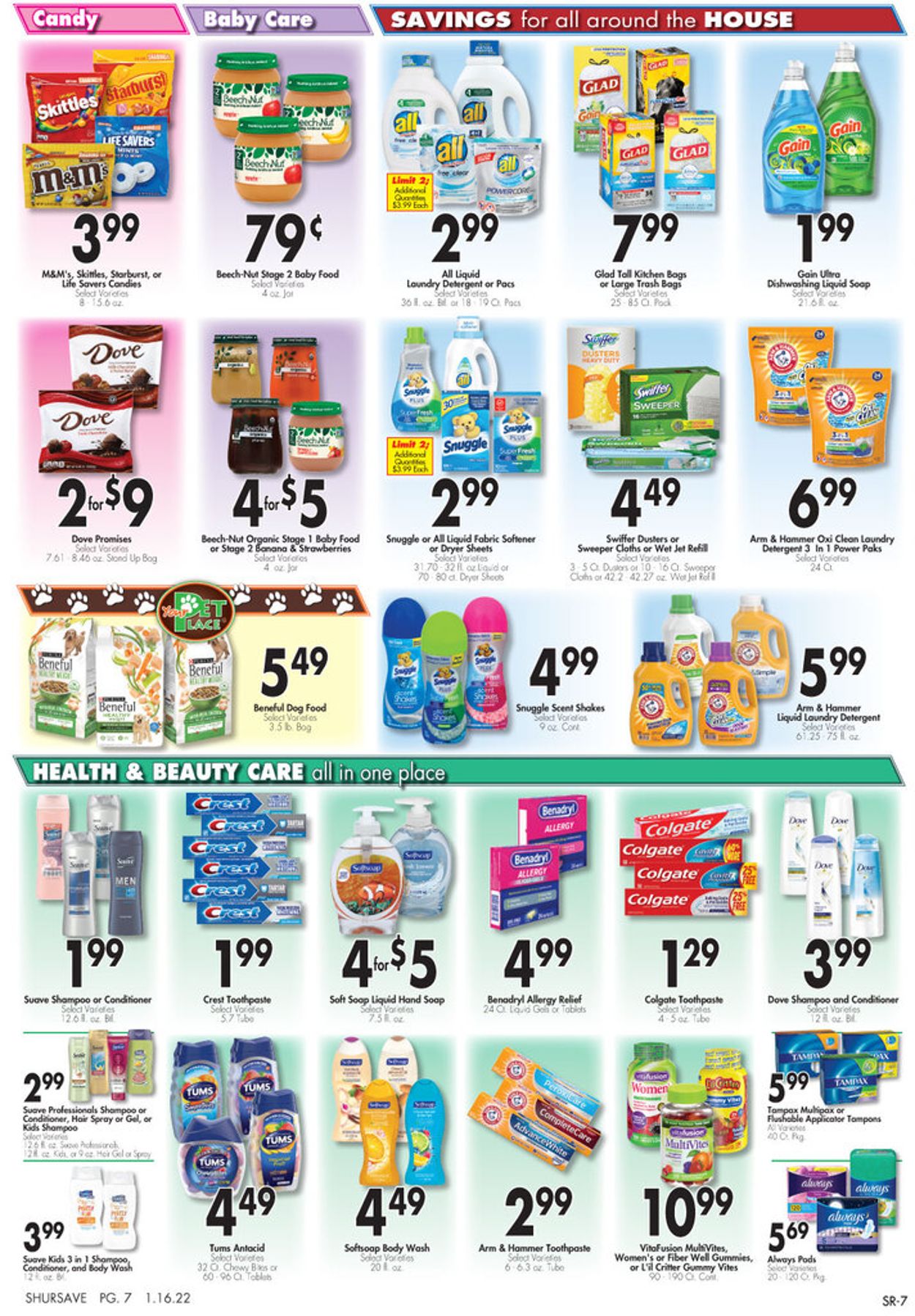 Catalogue Gerrity's Supermarkets from 01/16/2022