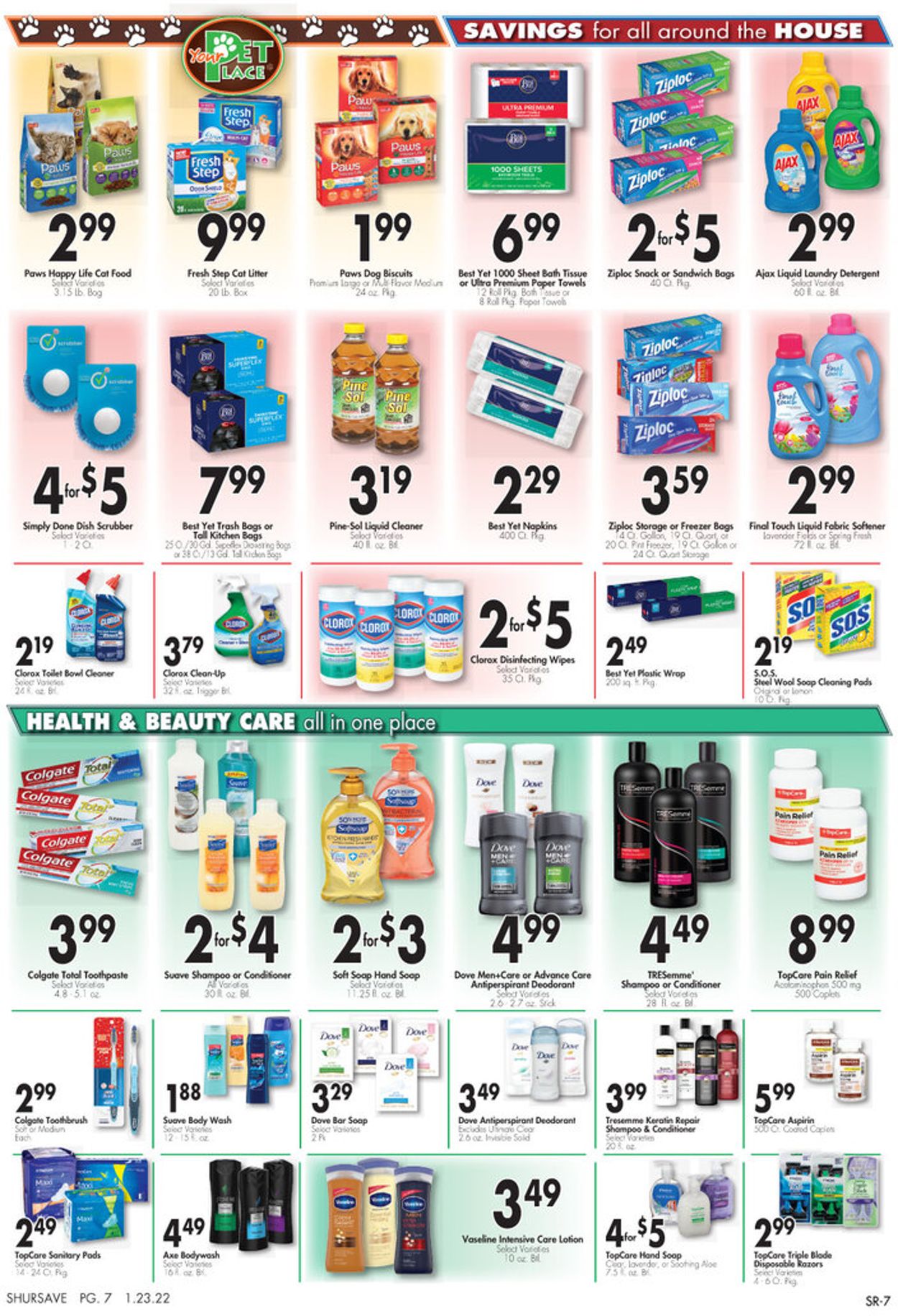 Catalogue Gerrity's Supermarkets from 01/23/2022