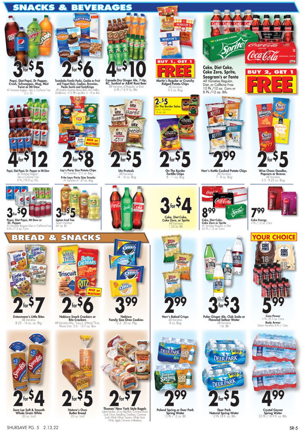 Catalogue Gerrity's Supermarkets from 02/13/2022