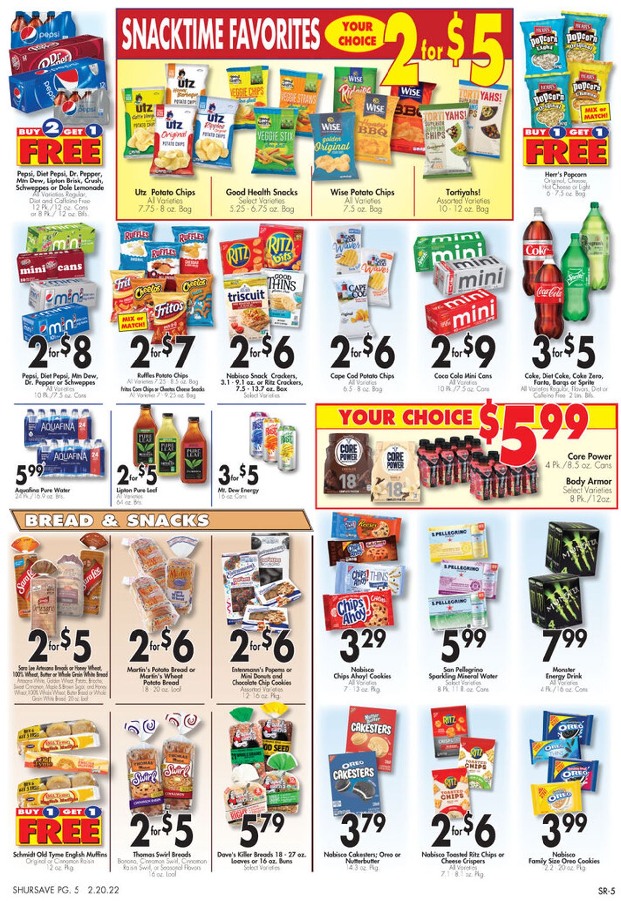 Catalogue Gerrity's Supermarkets from 02/20/2022