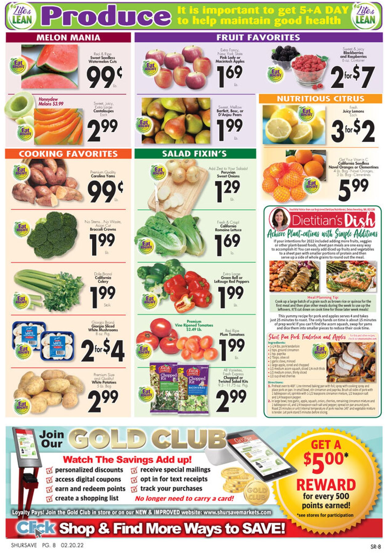 Catalogue Gerrity's Supermarkets from 02/20/2022