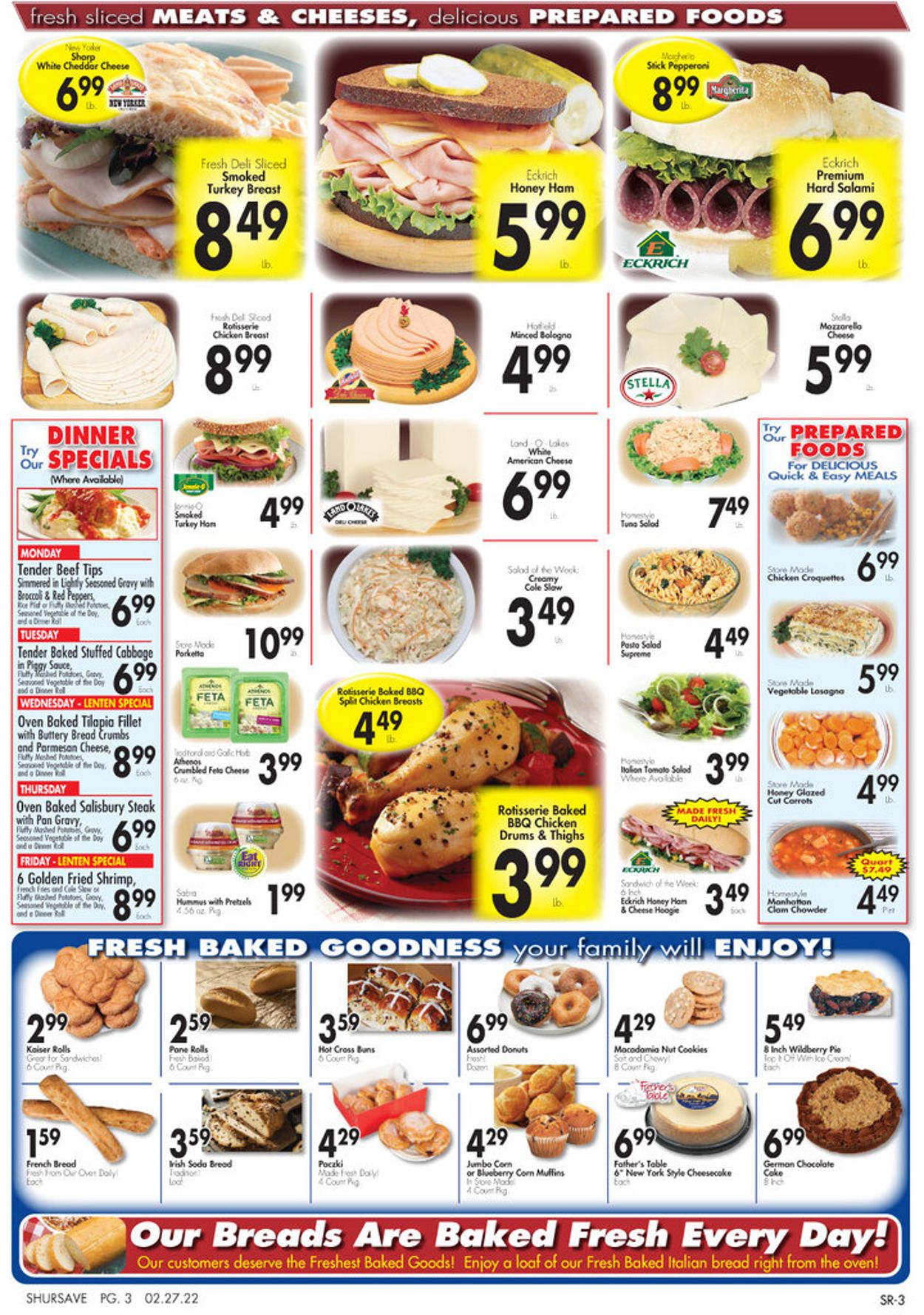 Catalogue Gerrity's Supermarkets from 02/27/2022