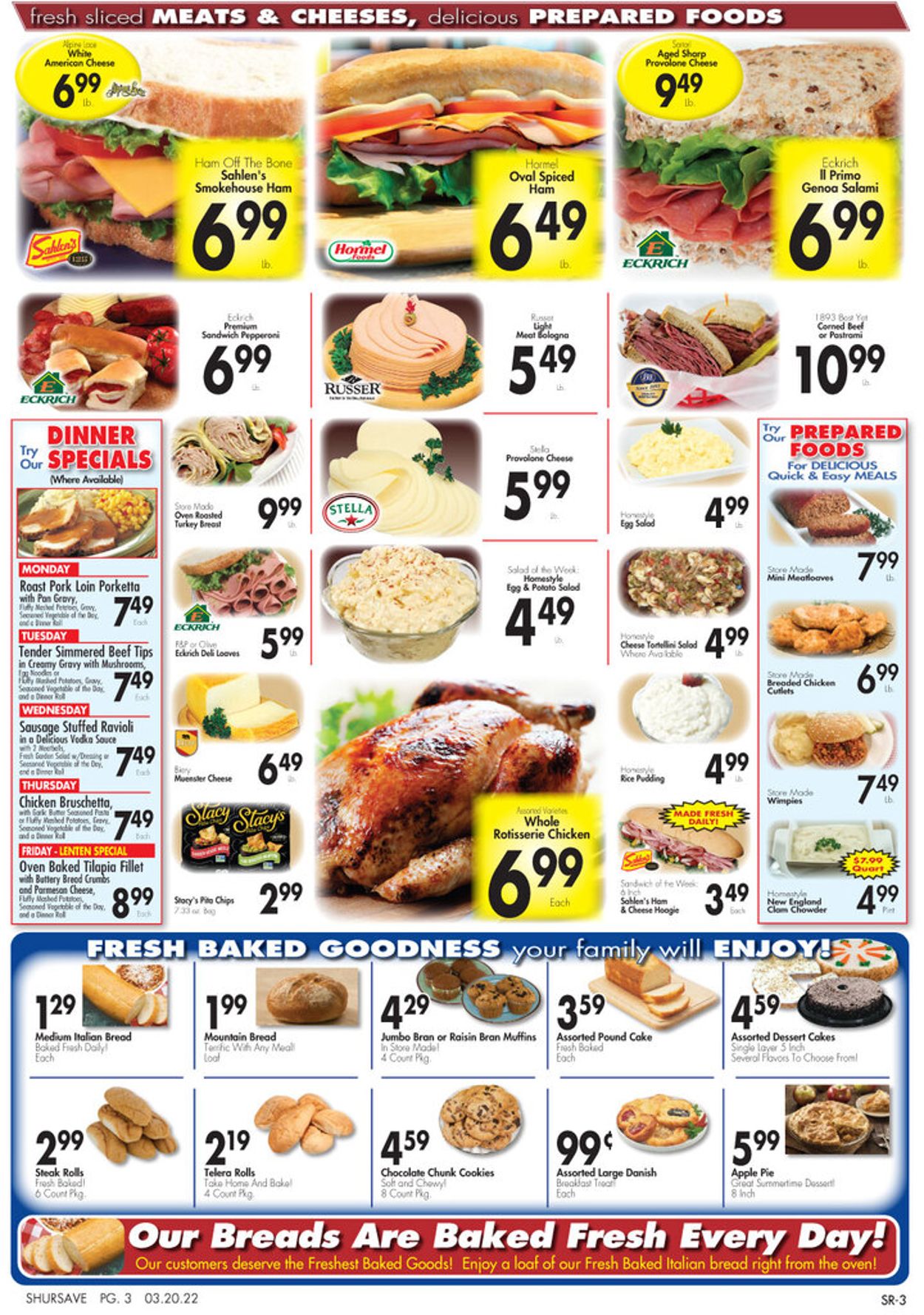 Catalogue Gerrity's Supermarkets from 03/20/2022