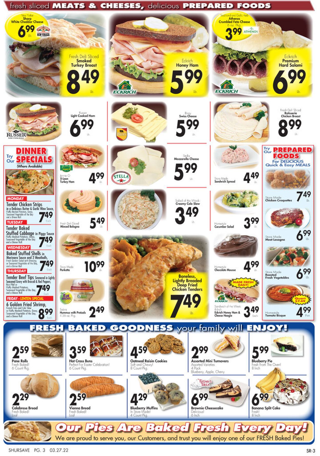 Catalogue Gerrity's Supermarkets from 03/27/2022