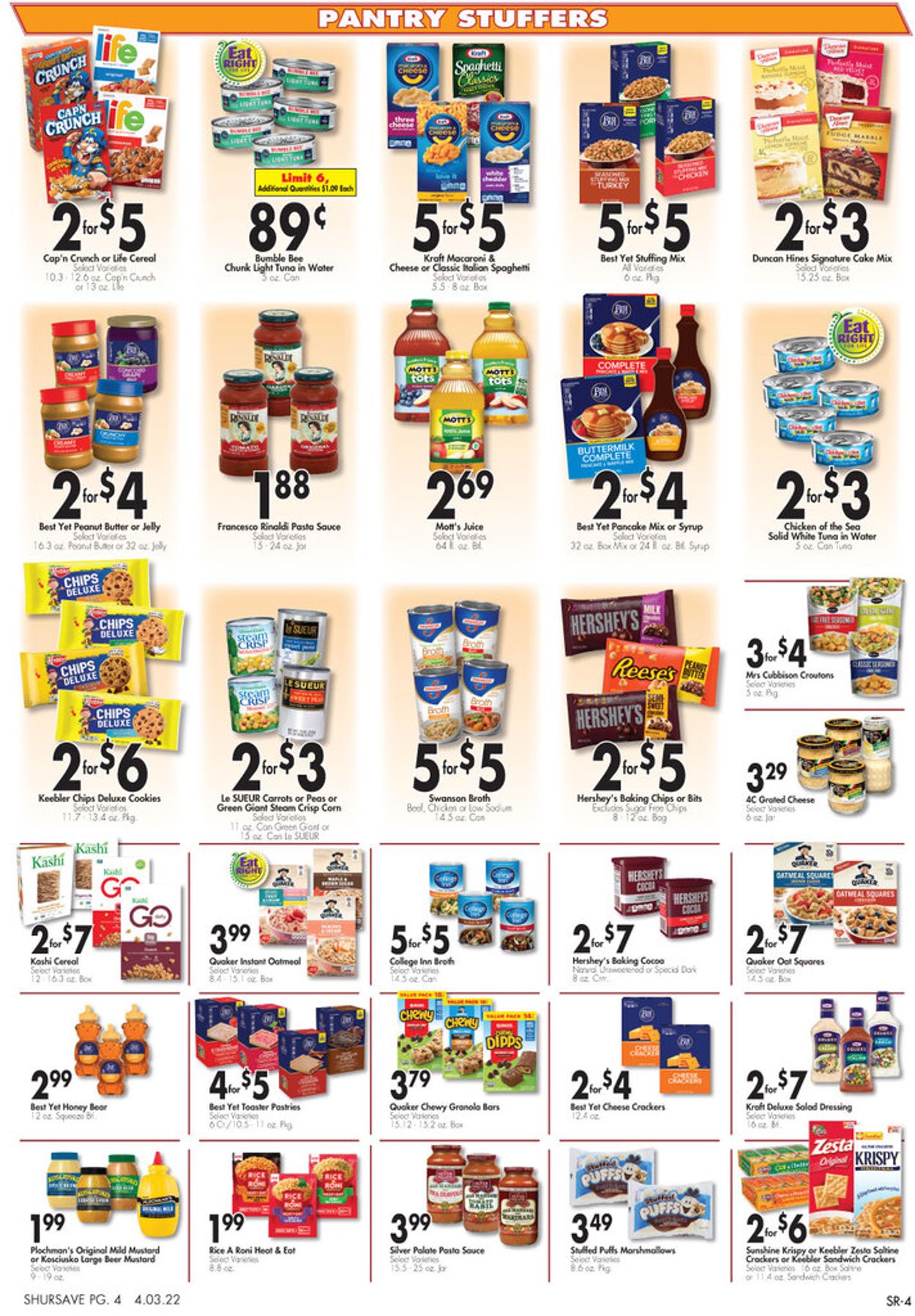 Catalogue Gerrity's Supermarkets from 04/03/2022