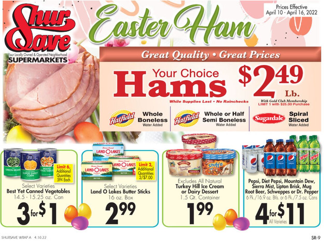 Catalogue Gerrity's Supermarkets EASTER 2022 from 04/10/2022