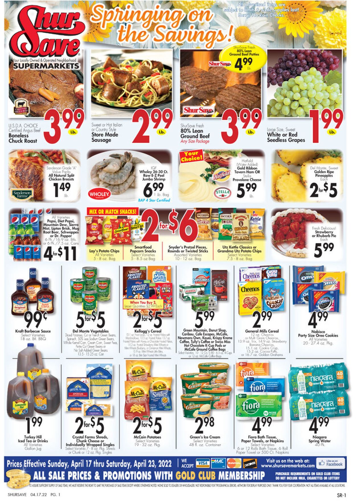 Catalogue Gerrity's Supermarkets from 04/17/2022